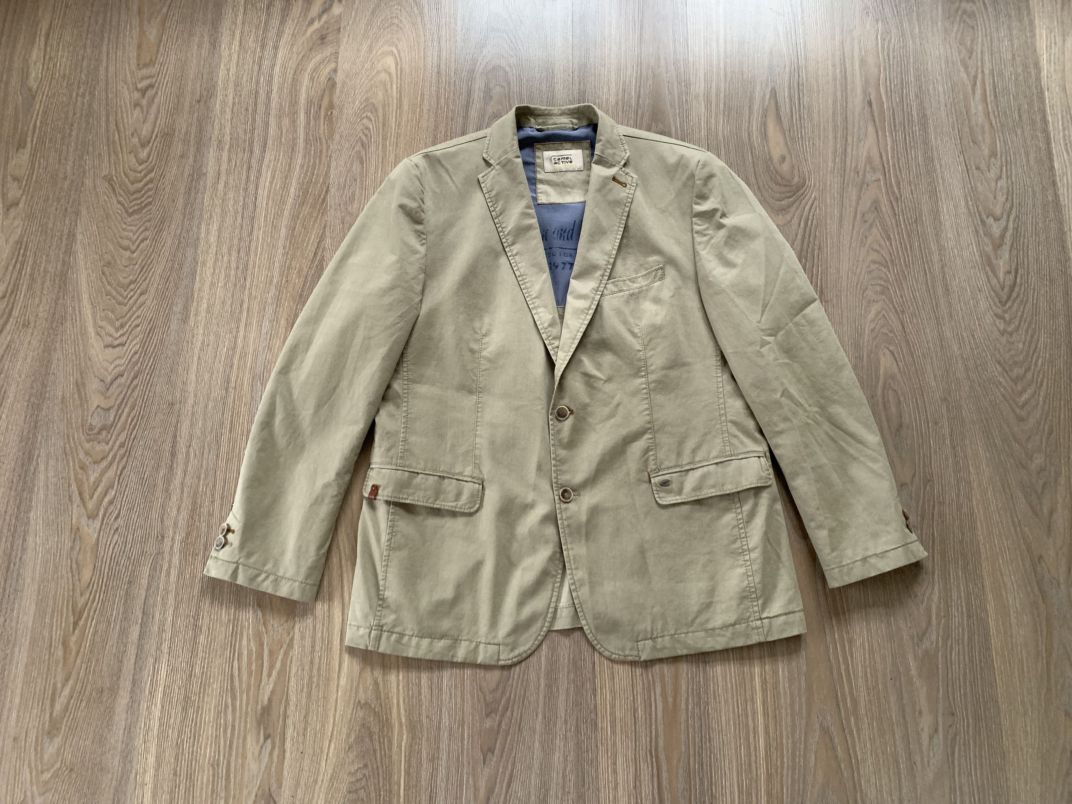 camel active Camel Active Casual Cotton Blazer Jacket Size 54R - 1 Thumbnail