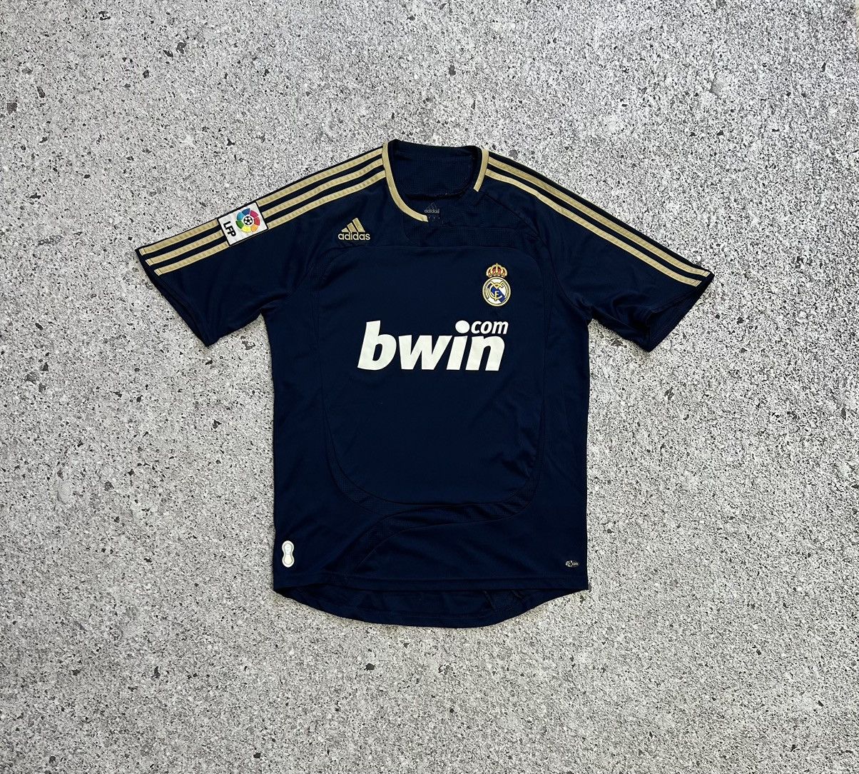 Adidas Adidas Real Madrid 2007 2008 Away Football Soccer Jersey Size US M / EU 48-50 / 2 - 3 Thumbnail
