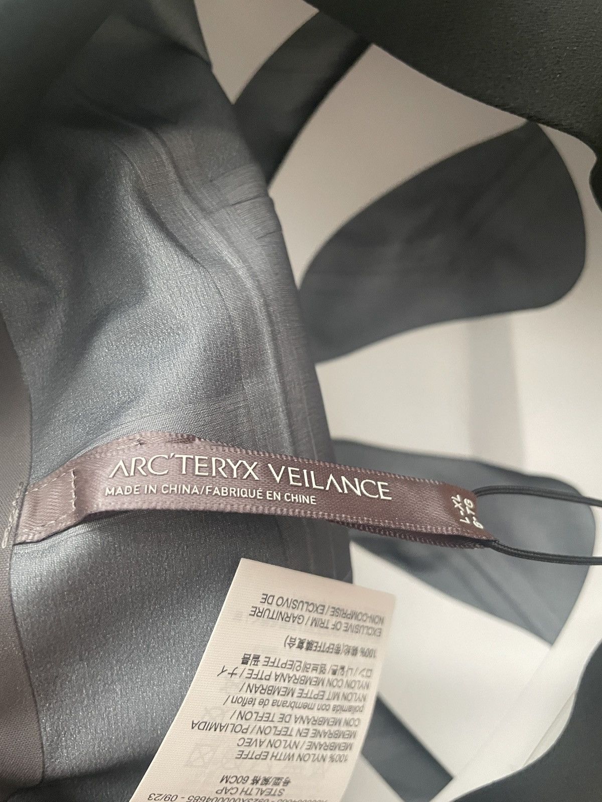 Veilance Arc’teryx Veilance Stealth Cap Size ONE SIZE - 5 Thumbnail