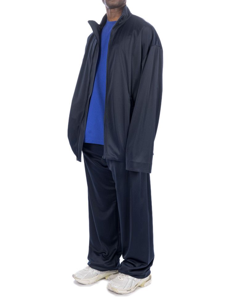 Balenciaga o1y1224 Tracksuit Jacket in Navy Blue Size US M / EU 48-50 / 2 - 2 Thumbnail