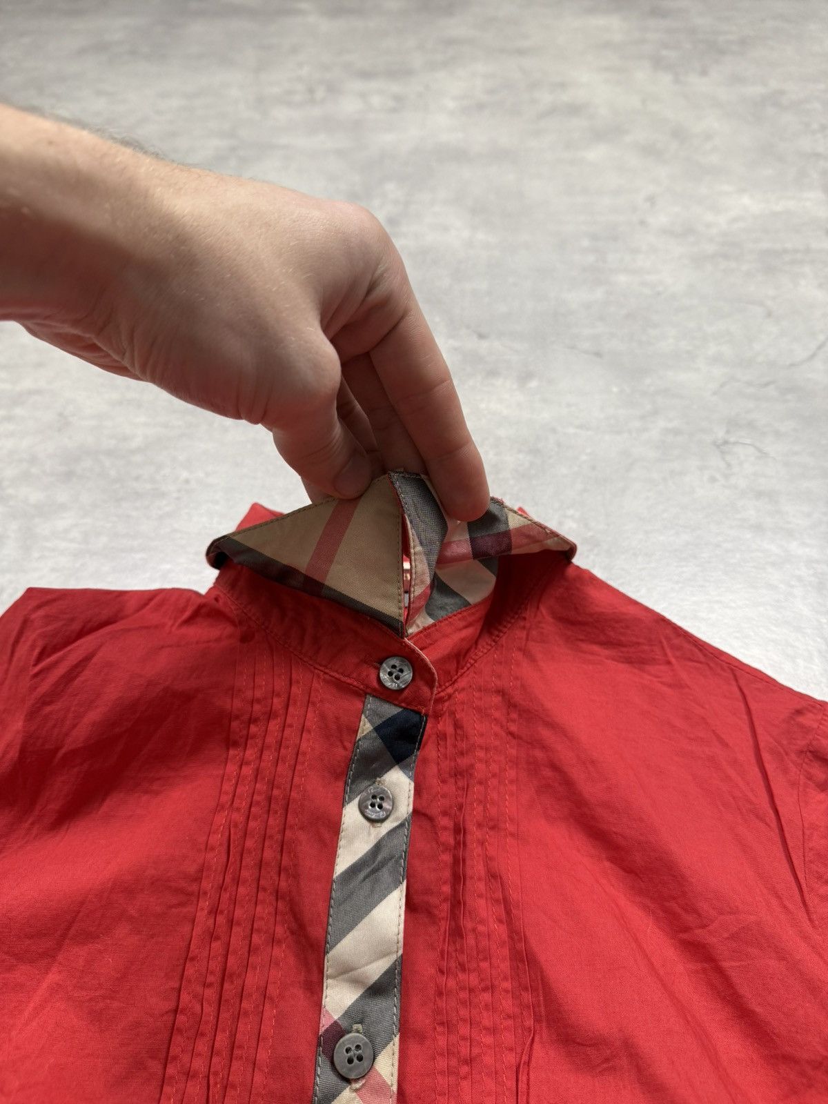 Burberry Burberry Vintage Shirt Size S / US 4 / IT 40 - 6 Thumbnail