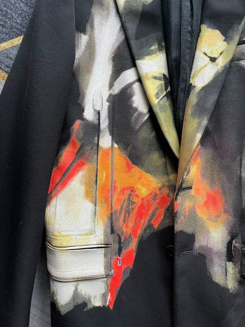 Givenchy Givenchy Runway Graffiti Suit Size US L / EU 52-54 / 3 - 2 Thumbnail