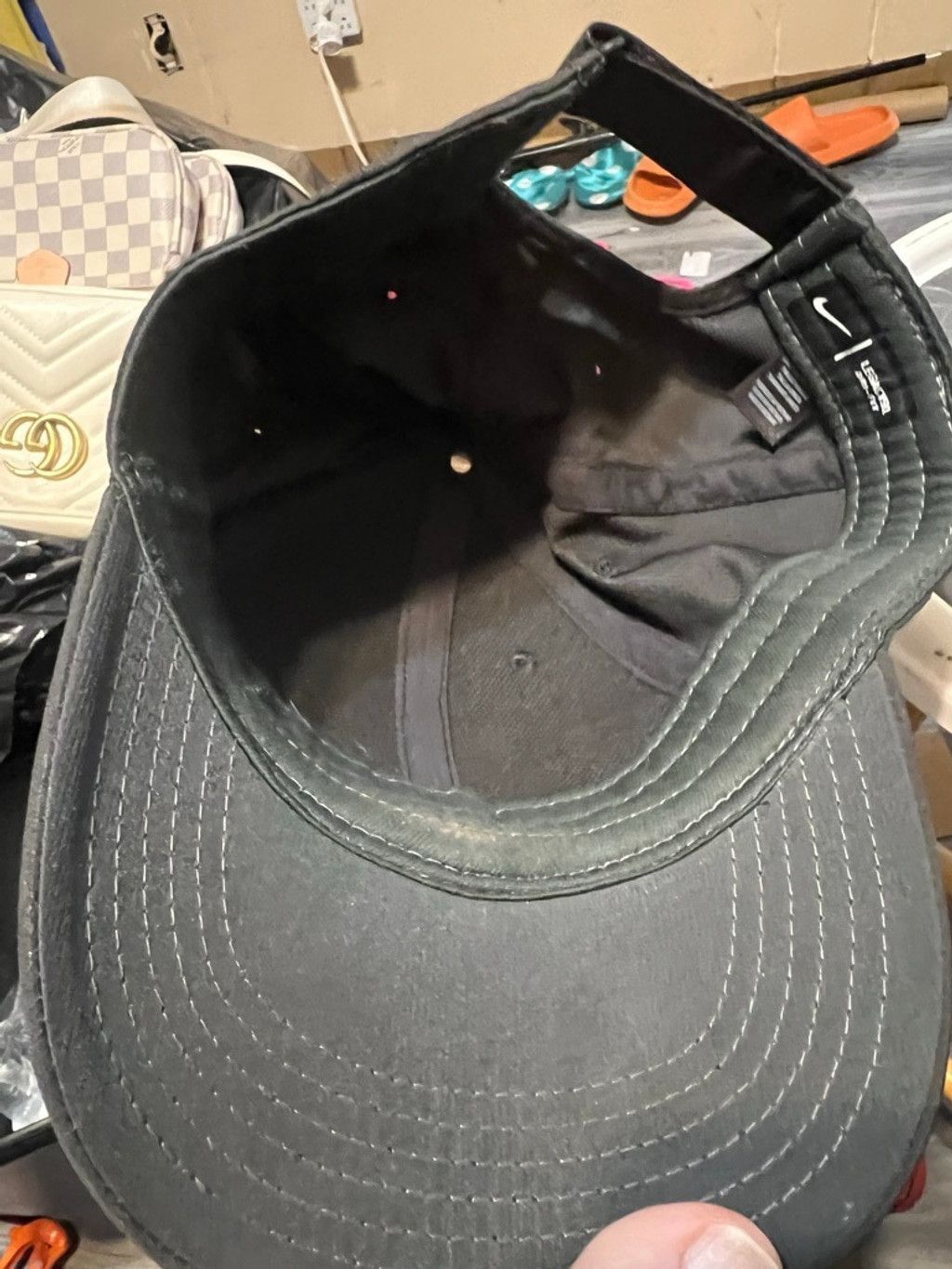 Nike Men's Nike Legacy91 Dri-Fit Black One Size Baseball Cap Size ONE SIZE - 5 Thumbnail