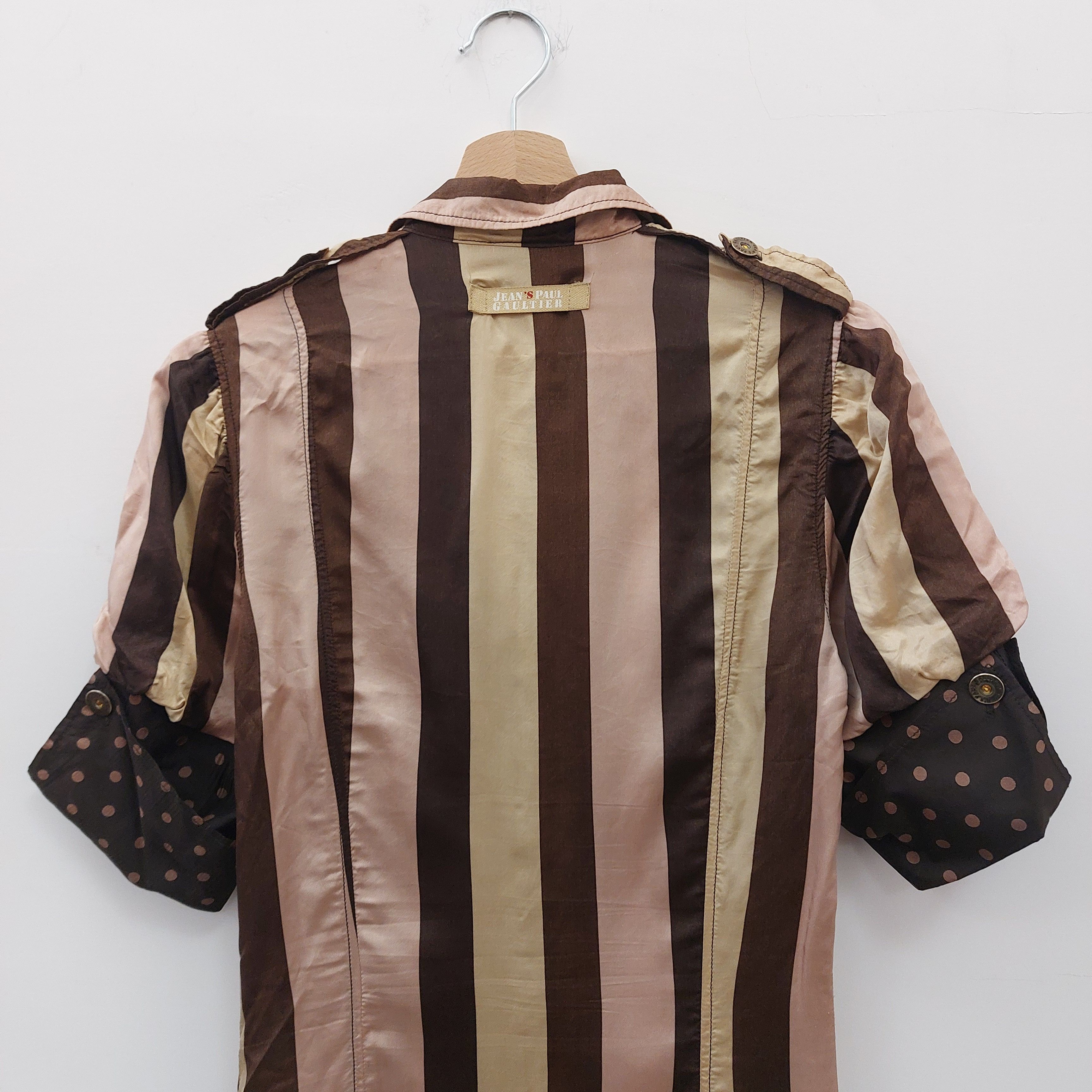 Jean Paul Gaultier Jean Paul Gaultier vintage viscose shirt dress Size S / US 4 / IT 40 - 7 Thumbnail