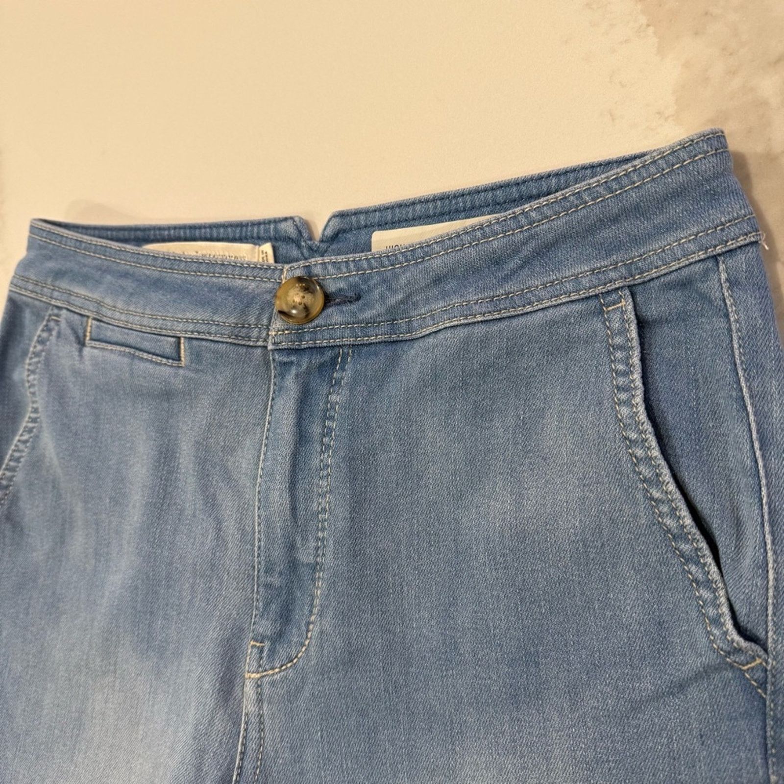 Anthropologie Anthropologie Pilcro High Rise Bootcut Denim Jeans Womens 26 Size 26" / US 2 / IT 38 - 8 Thumbnail