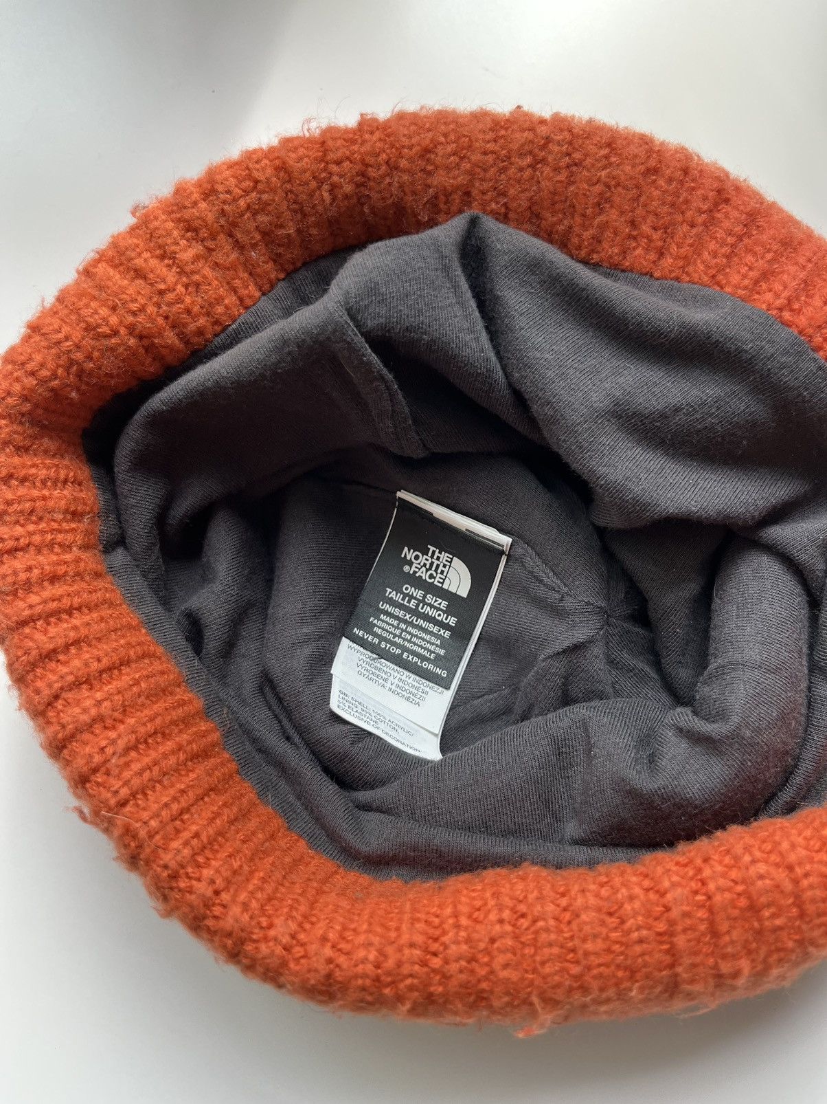 The North Face × Vintage Vintage The North Face Beanie Hat Y2K Size ONE SIZE - 3 Thumbnail