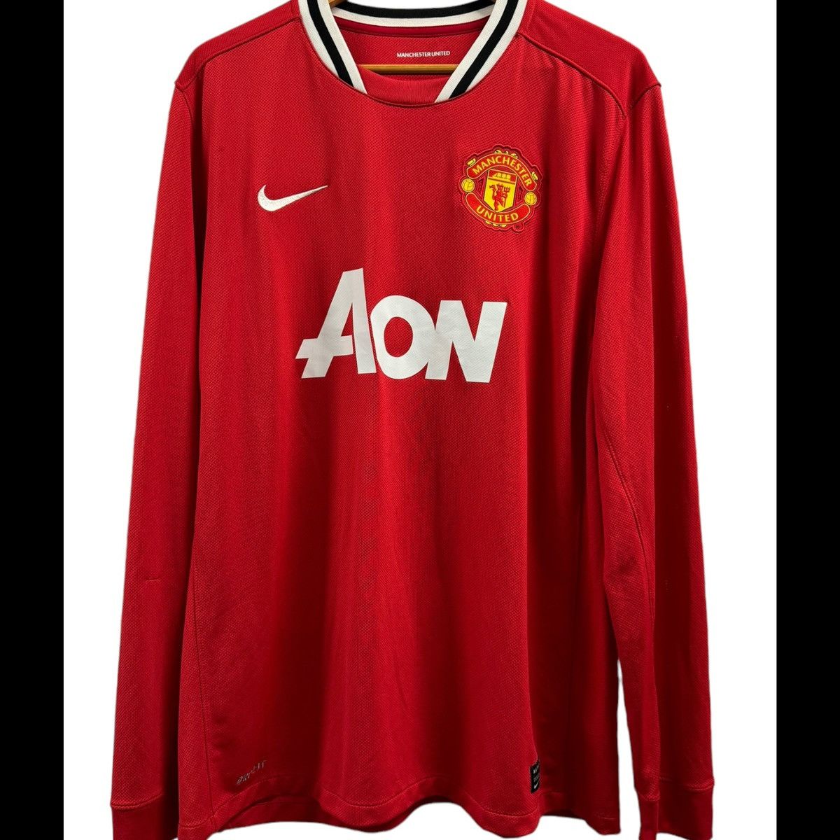 image of Manchester United Jersey in Red, Men's (Size XL)