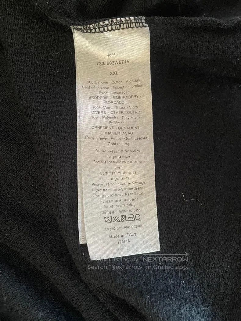 Dior Dior Black Bellflower Bead T. Size US XXL / EU 58 / 5 - 5 Thumbnail