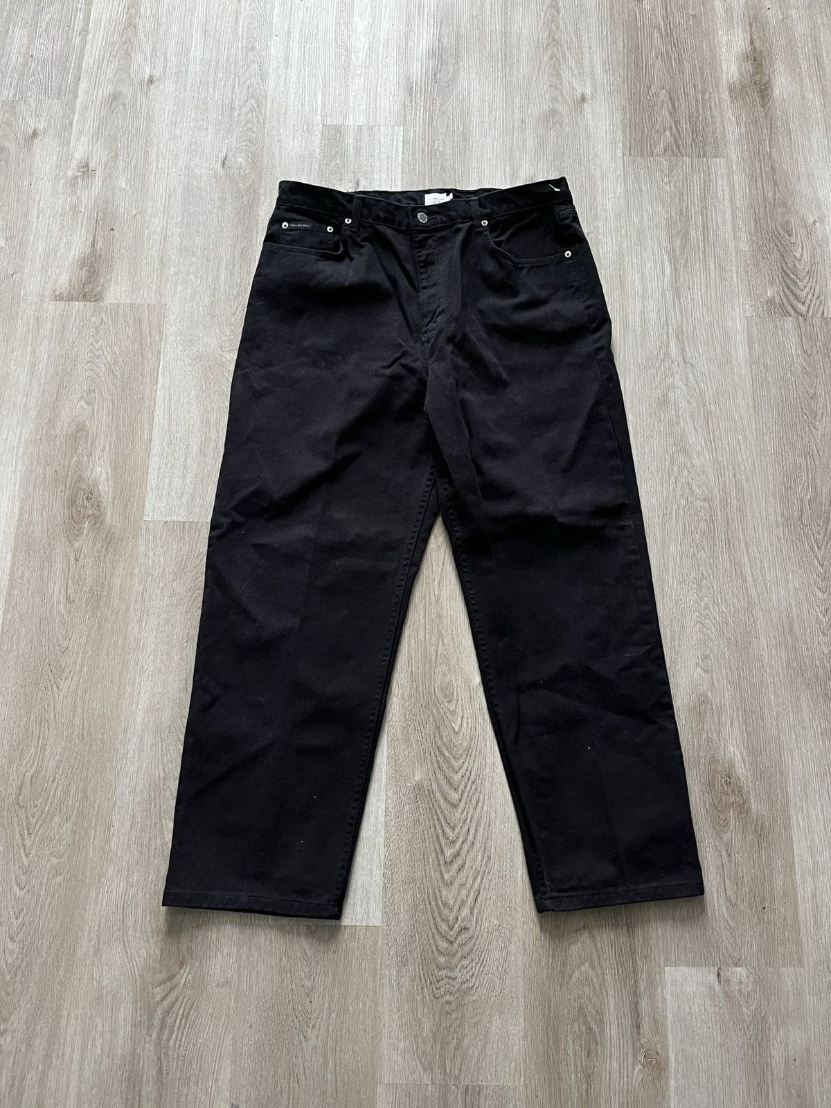 Calvin Klein Calvin Klein Black Jeans Size US 37 - 3 Thumbnail