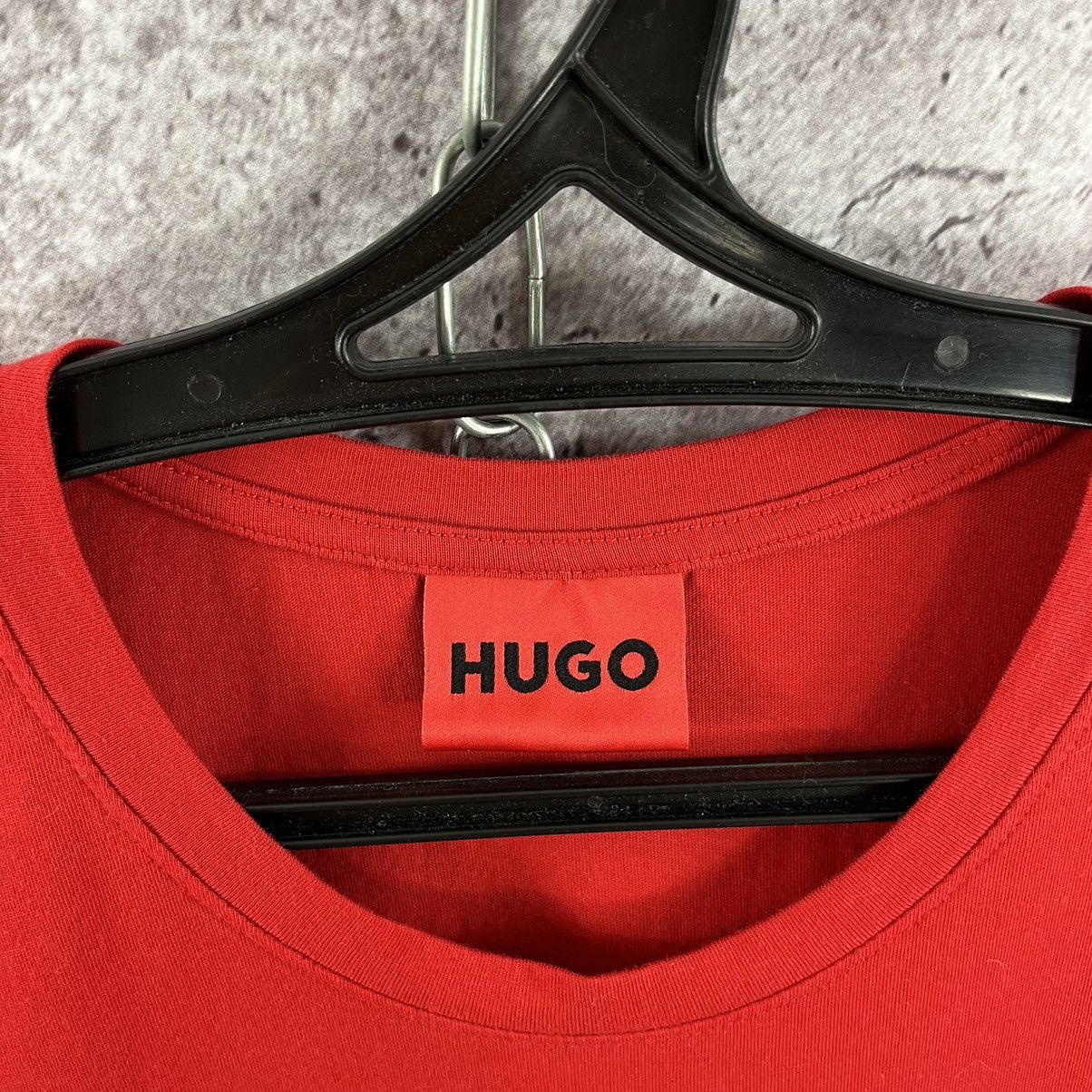 Hugo Hugo Boss T-Shirt Classic Small Logo Red Size XL Size US XL / EU 56 / 4 - 6 Thumbnail