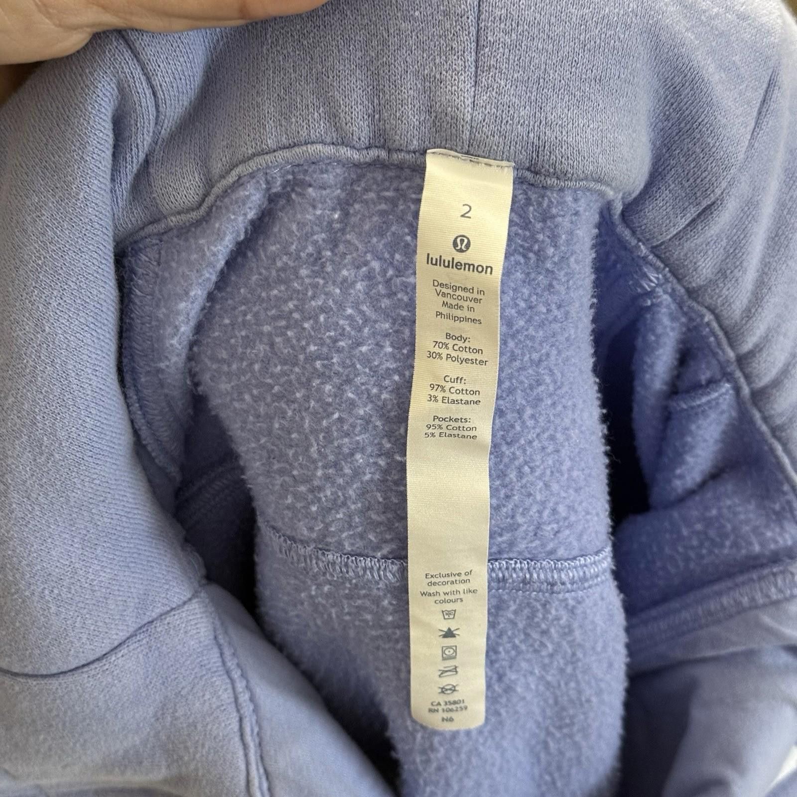 Lululemon Lululemon Scuba Lavander Hoodie Size 2 Size XS / US 0-2 / IT 36-38 - 6 Thumbnail