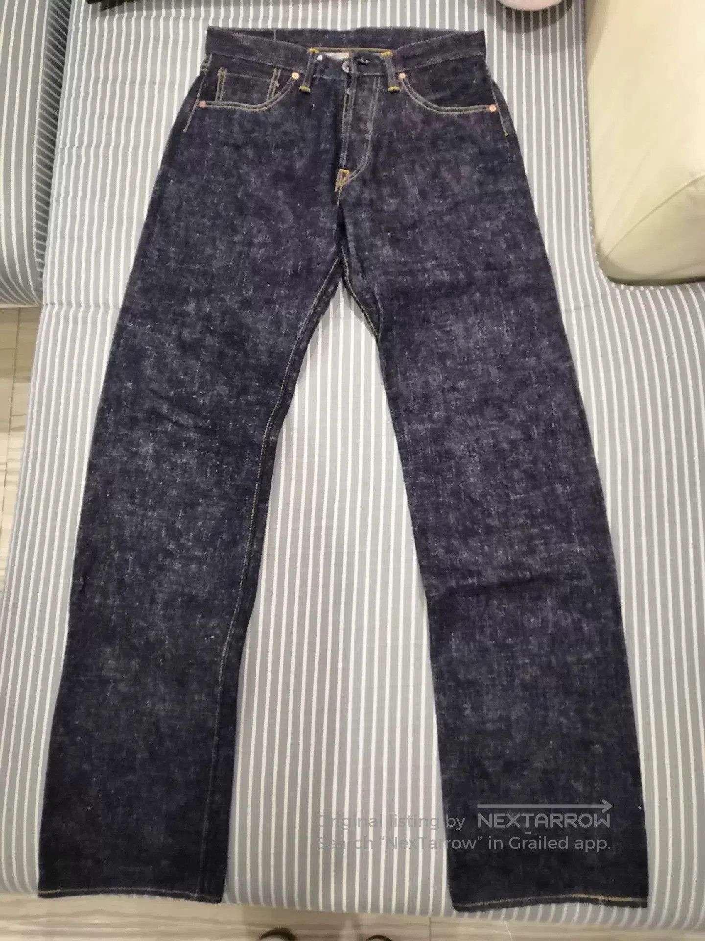 Japanese Brand Samurai vs. Cowboy Jeans for Sale. Size US 31 - 1 Thumbnail