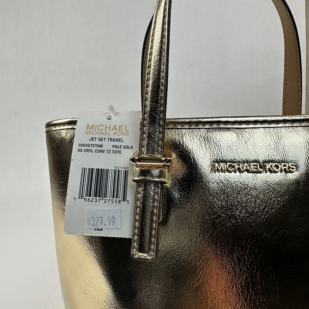 Michael Kors Michael Kors 35H3GTVT0M Jet Set Travel XS Metallic Size ONE SIZE - 9 Thumbnail