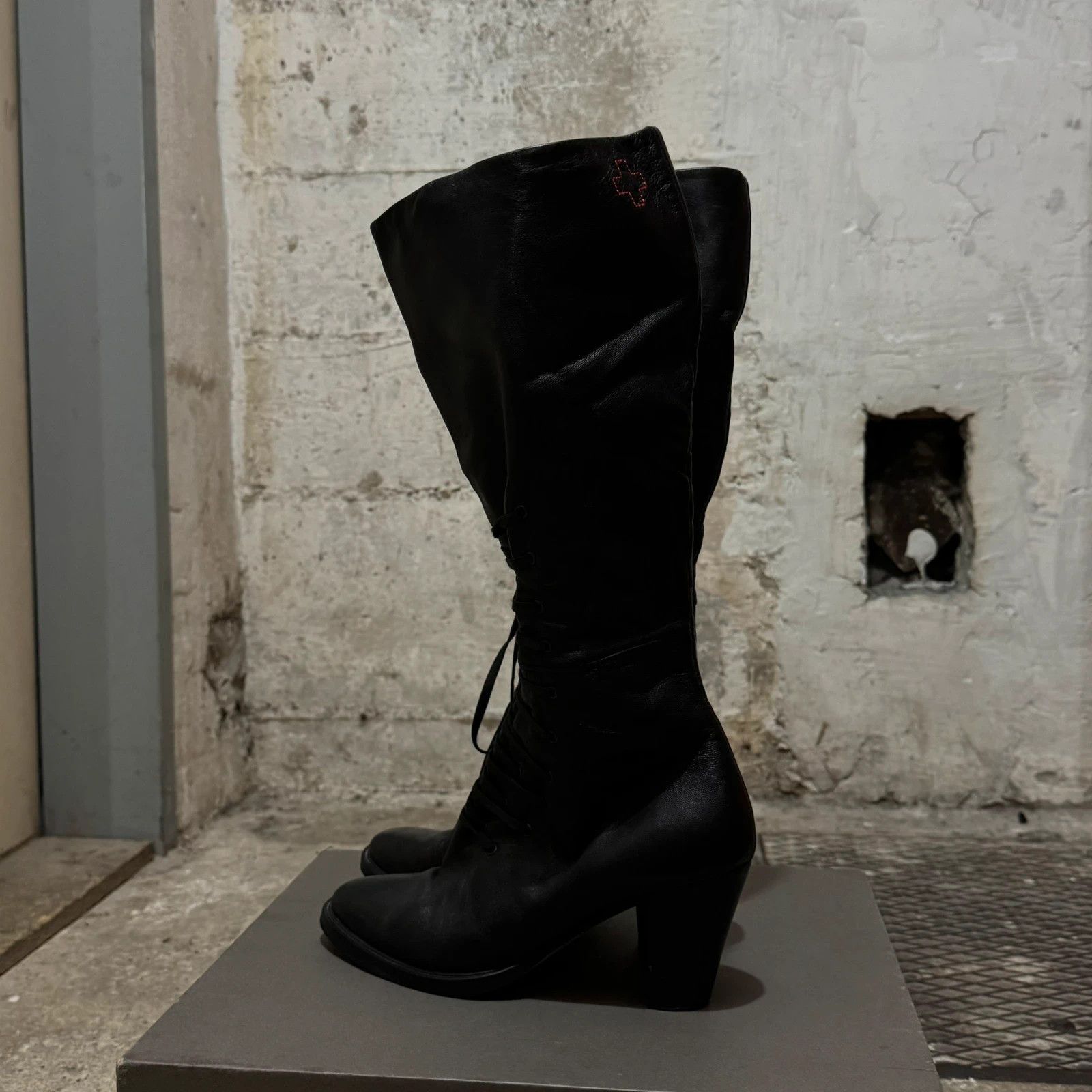 A.F. Vandevorst A.F Vandevorts lace up boots Size US 10 / IT 40 - 2 Thumbnail
