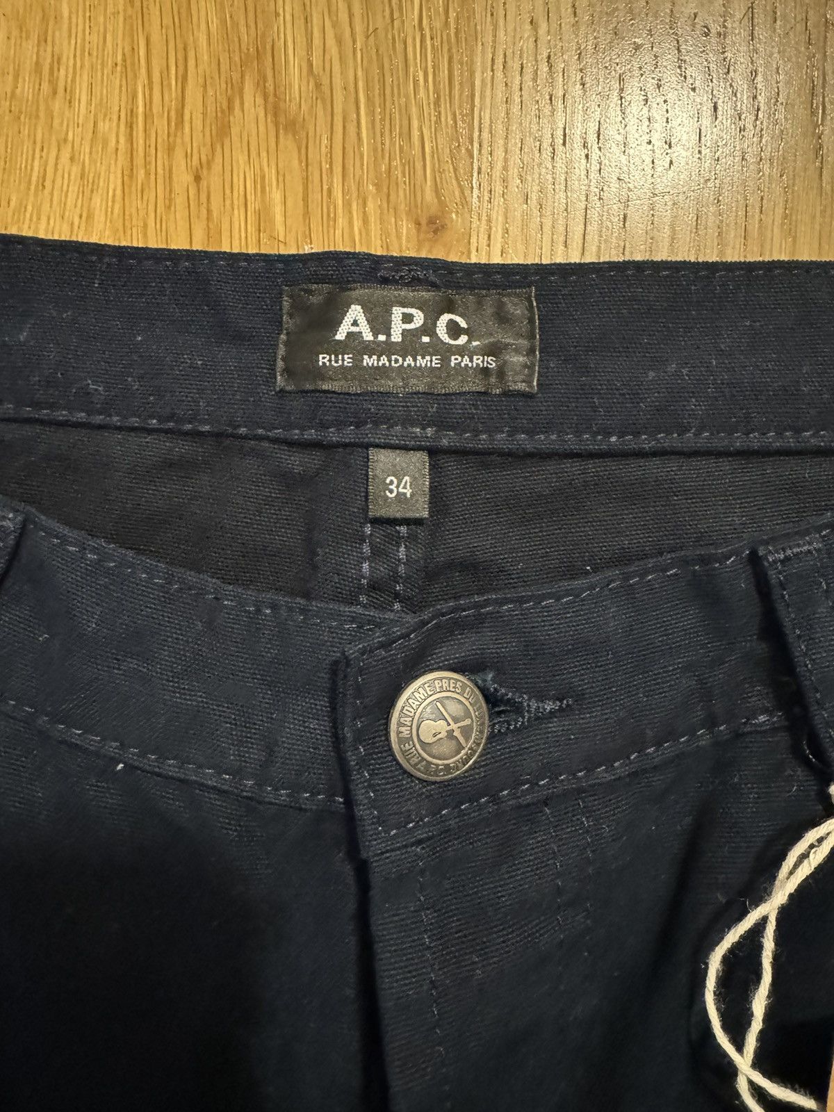 A.P.C. APC Petite New Standard Jeans Size US 34 / EU 50 - 3 Thumbnail