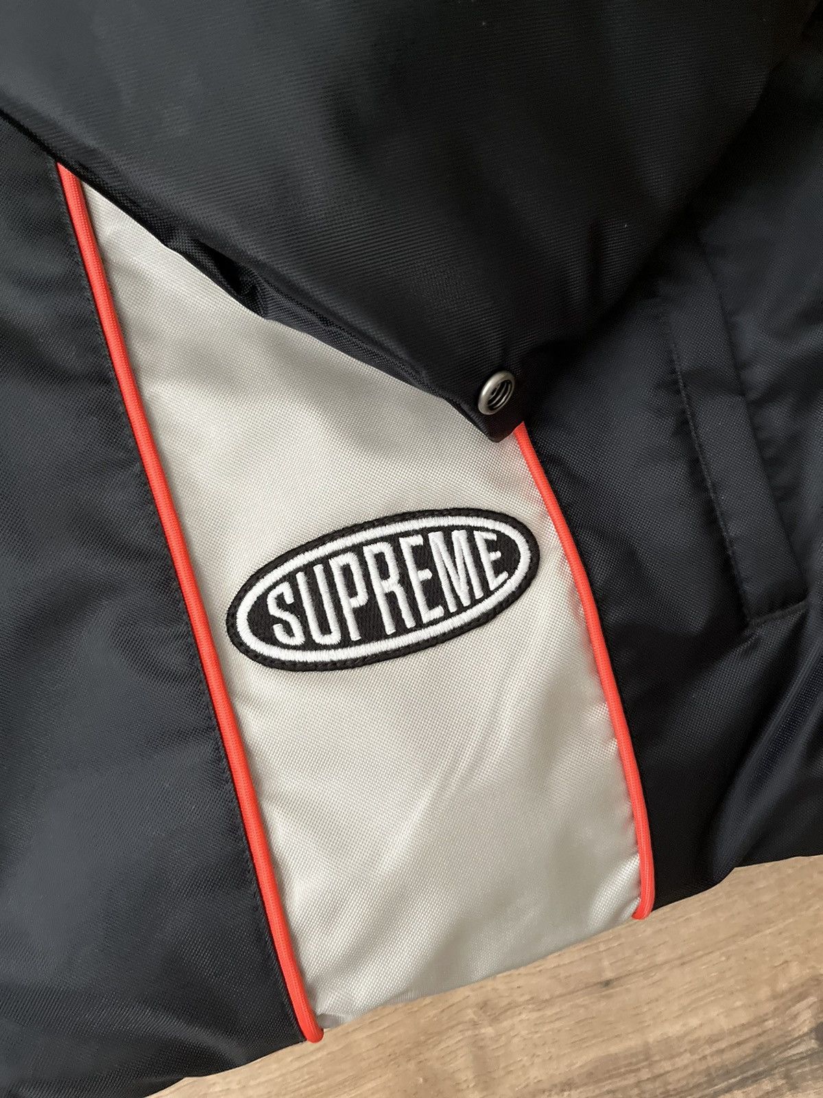 Supreme Supreme Stripe Puffer Jacket Size US XL / EU 56 / 4 - 4 Thumbnail