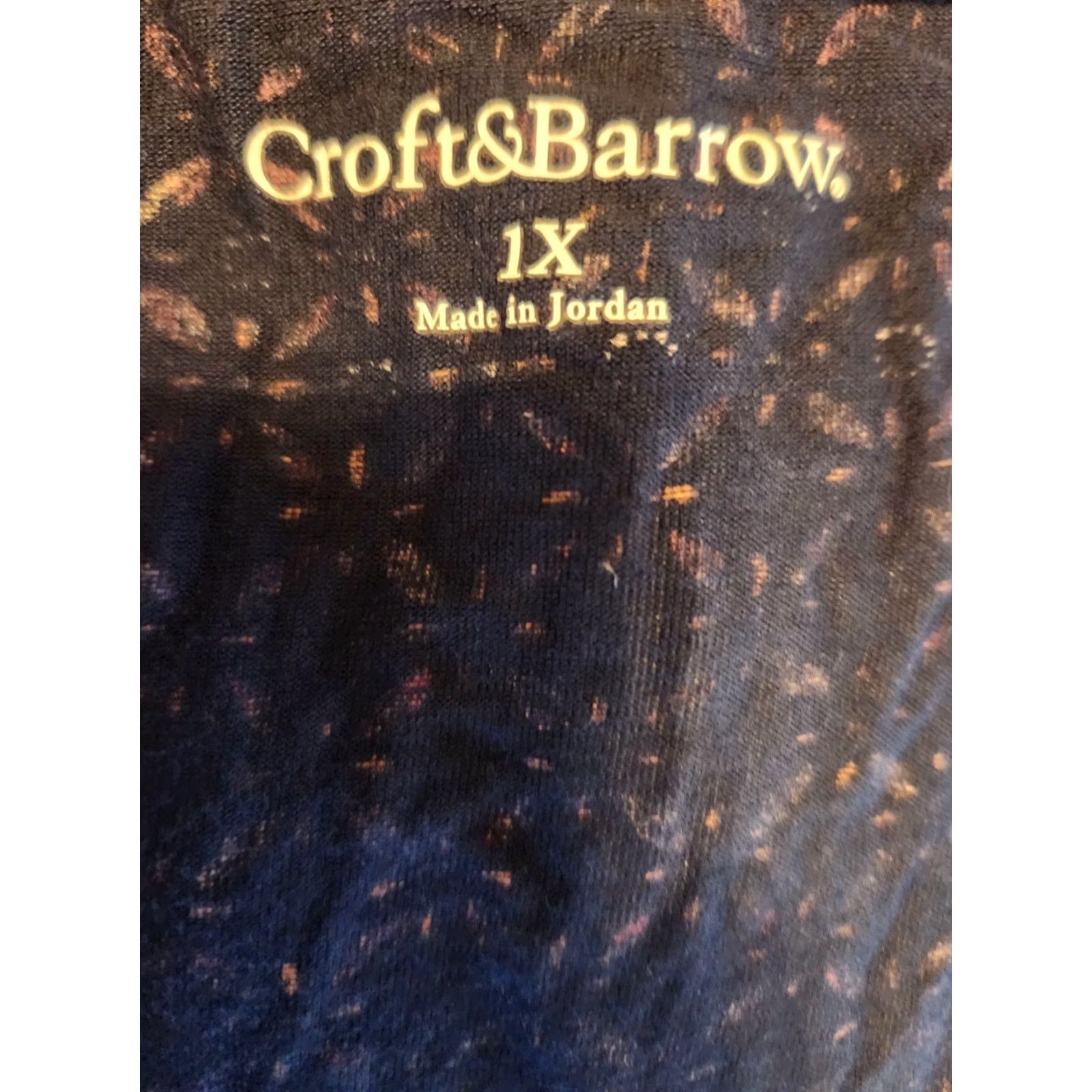 Croft & Barrow VINTAGE? No. Size XL / US 12-14 / IT 48-50 - 5 Thumbnail