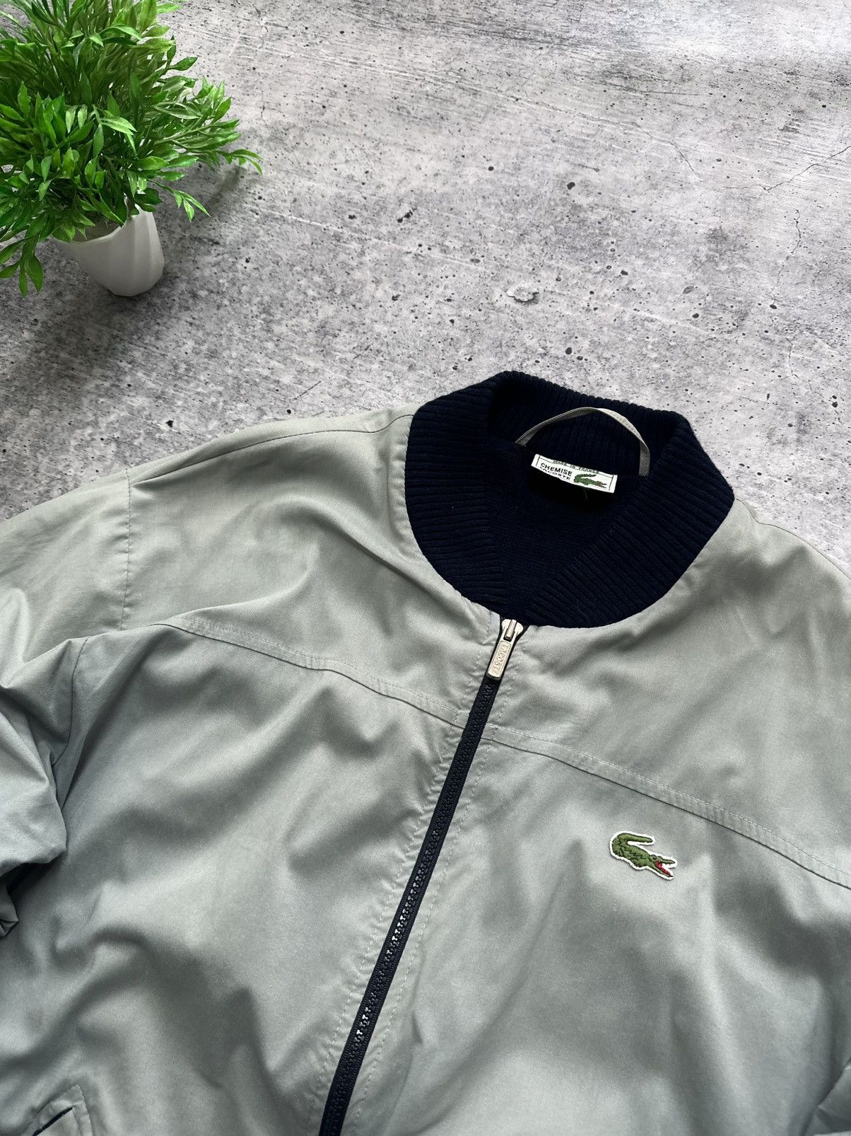 Lacoste Vintage 90s Lacoste Chesime Y2K Varsity Bomber Wool Jacket Size US XL / EU 56 / 4 - 3 Thumbnail