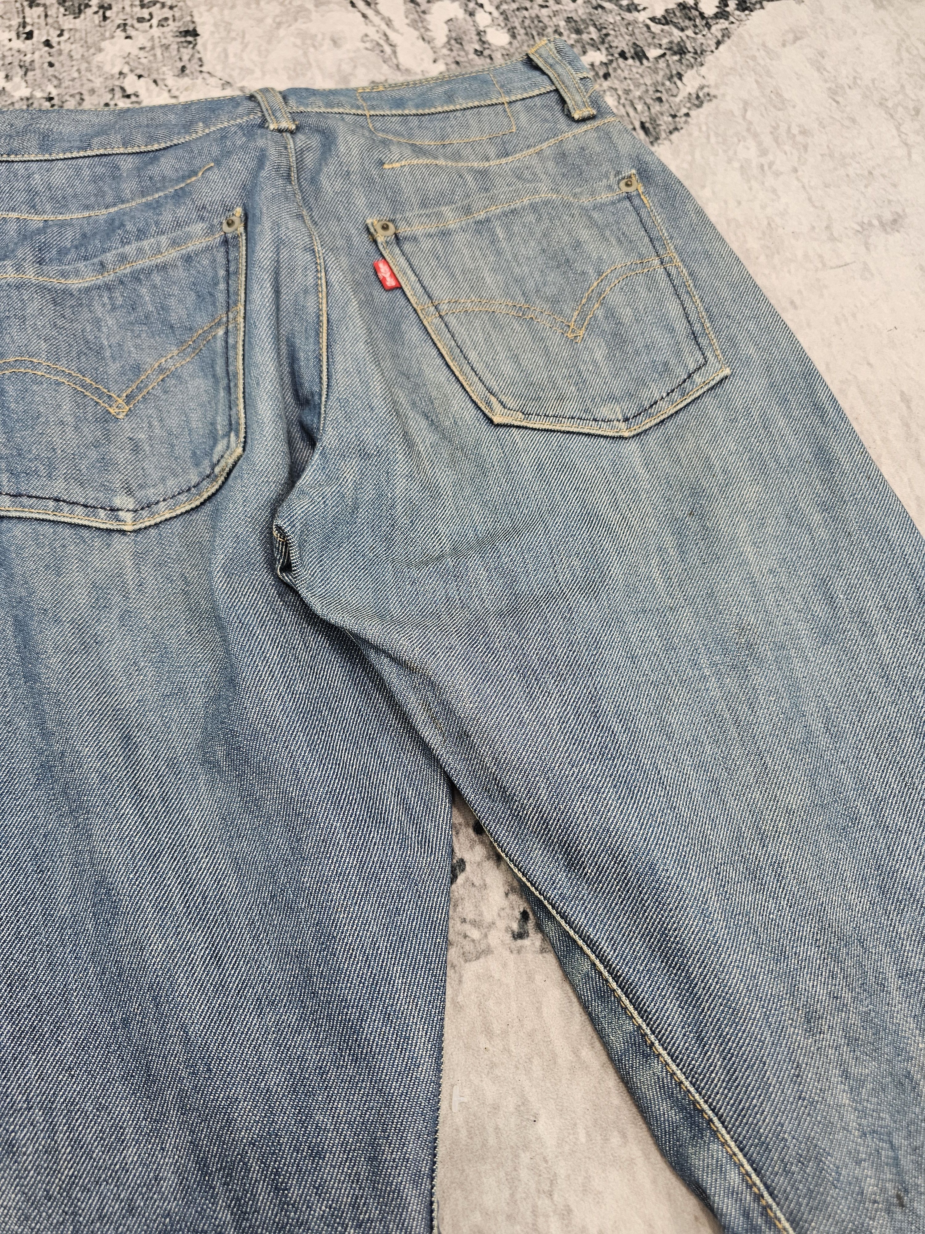 Levi's Vintage Clothing Vintage LEVIS Engineered Regular Fit Twisted Jeans L0585 Size US 27 - 5 Thumbnail
