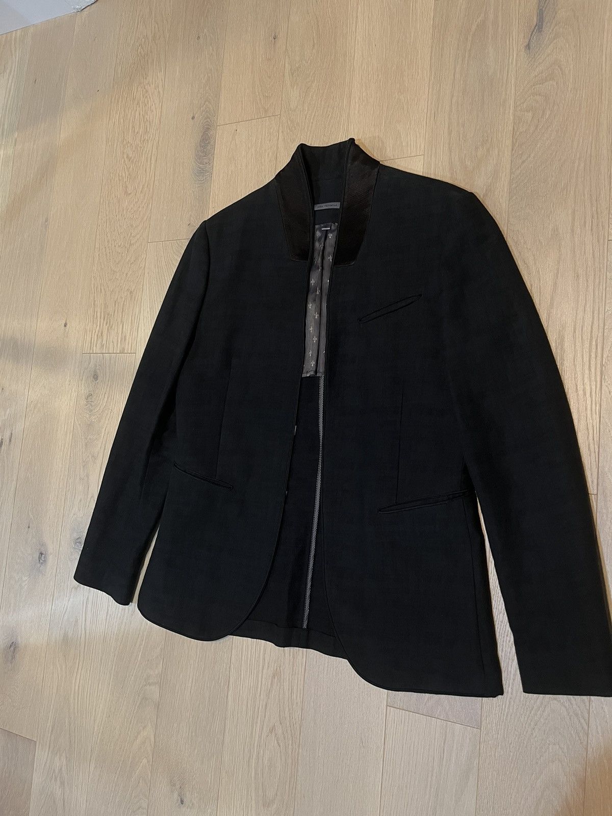John Varvatos Jacquard hook and bar jacket. 48 Size US M / EU 48-50 / 2 - 6 Thumbnail