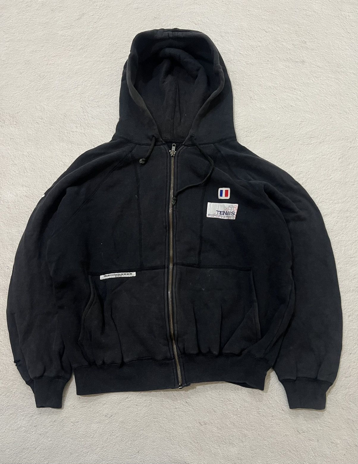 Number (N)ine 2000s Mademoiselle NON NON Japanese Ifsix Zip Hoddie y2k Lgb Size US M / EU 48-50 / 2 - 2 Thumbnail