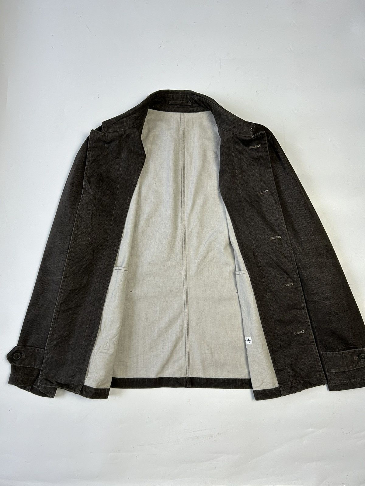 Designer × Michel Klein KLEIN PLUS HOMME FADED STYLE BUTTON UP JACKET Size US M / EU 48-50 / 2 - 2 Thumbnail