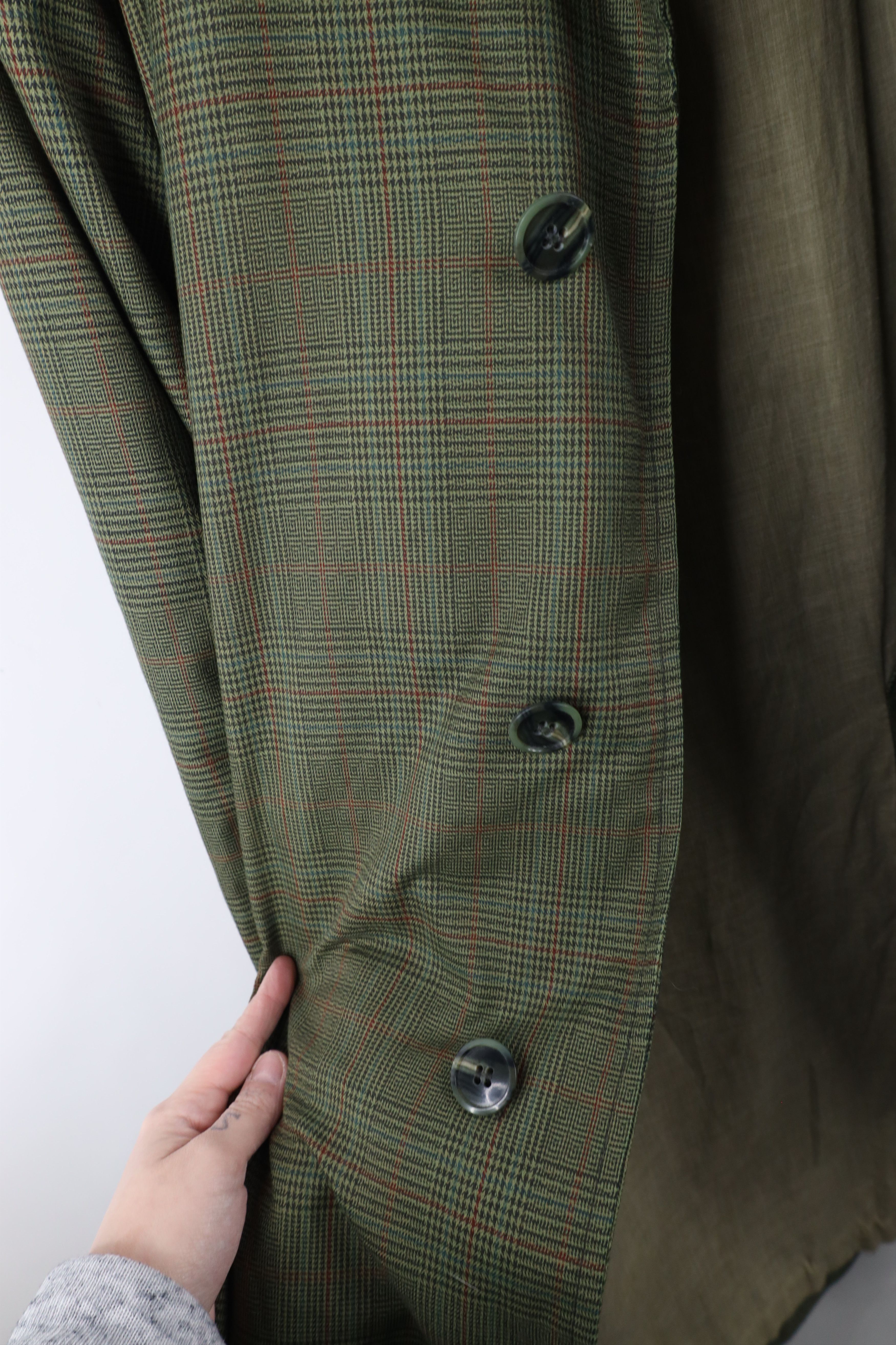 Vintage Vintage 60s 70s Streetwear Button Trench Coat Jacket USA Size US XXL / EU 58 / 5 - 8 Thumbnail