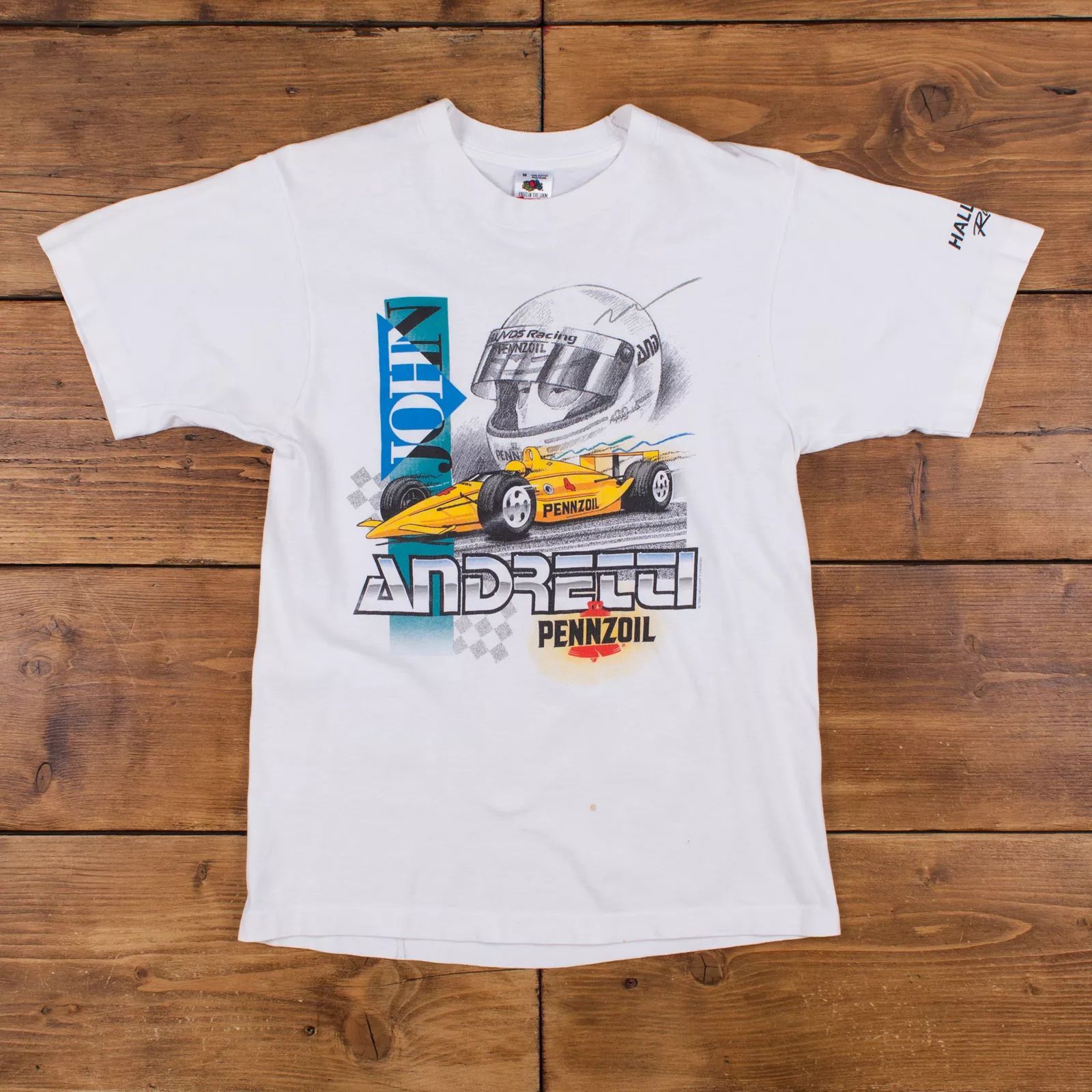 Vintage Vintage Fruit of the Loom Single Stitch T Shirt Graphic Size US S / EU 44-46 / 1 - 1 Thumbnail