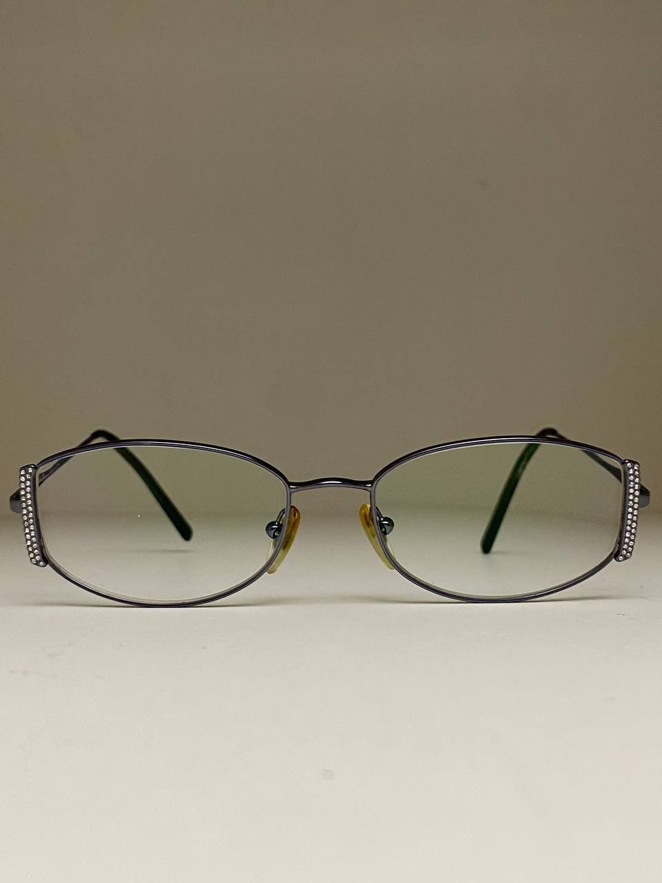 Salvatore Ferragamo Salvatore Ferragamo Vintage Rhinestones Rimless Eyeglasses Size ONE SIZE - 2 Thumbnail