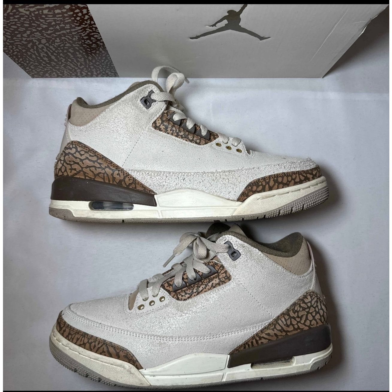 Jordan Brand × Nike Size 8.5 - Nike Air Jordan 3 Retro Palomino Men's Shoes Size US 8.5 / EU 41-42 - 2 Thumbnail
