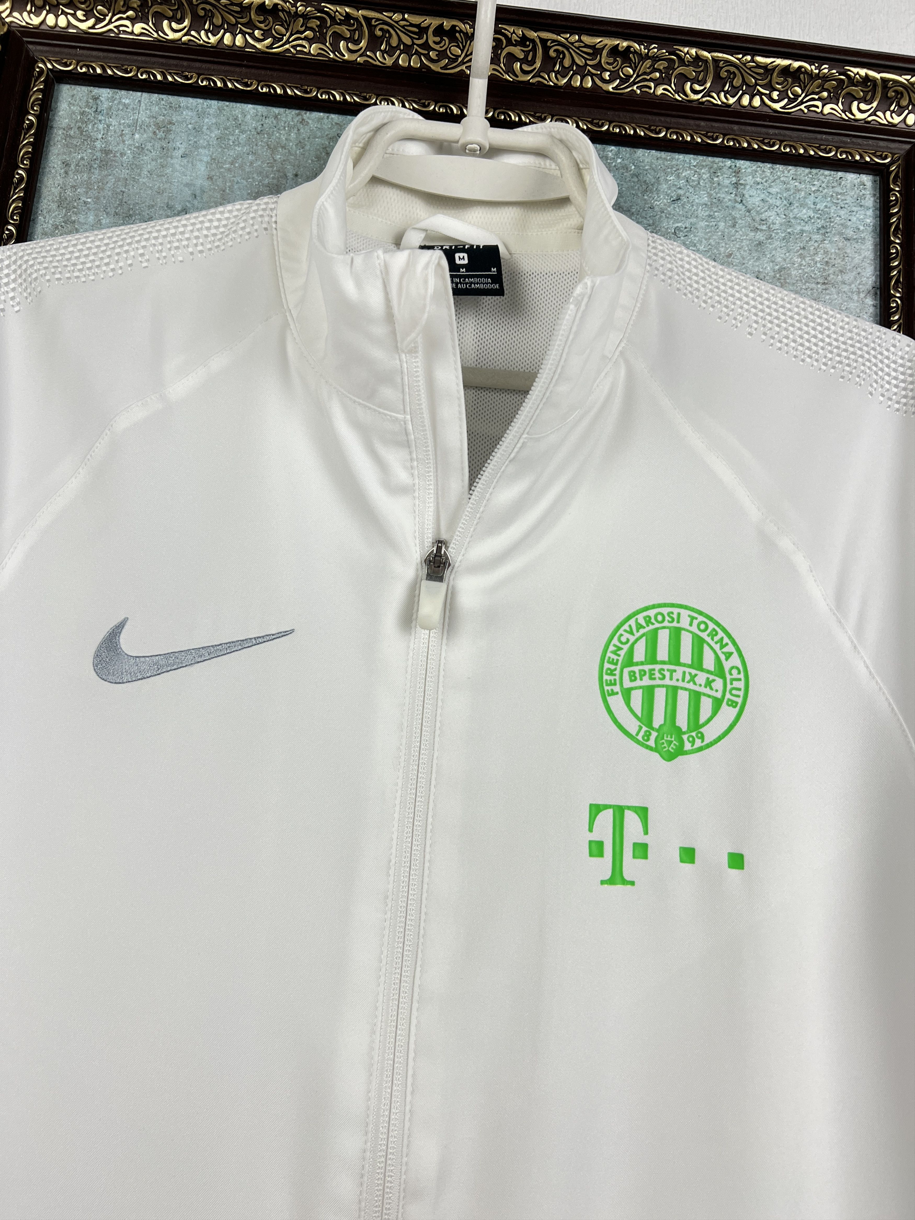 Nike NIke Ferencvaros Football Jacket Soccer Track Top Zip Rare Size US M / EU 48-50 / 2 - 3 Thumbnail