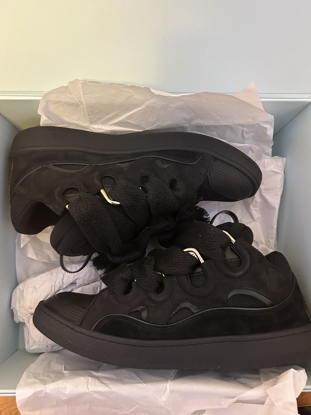 Lanvin Black Lanvin Curb Sneaker | Grailed