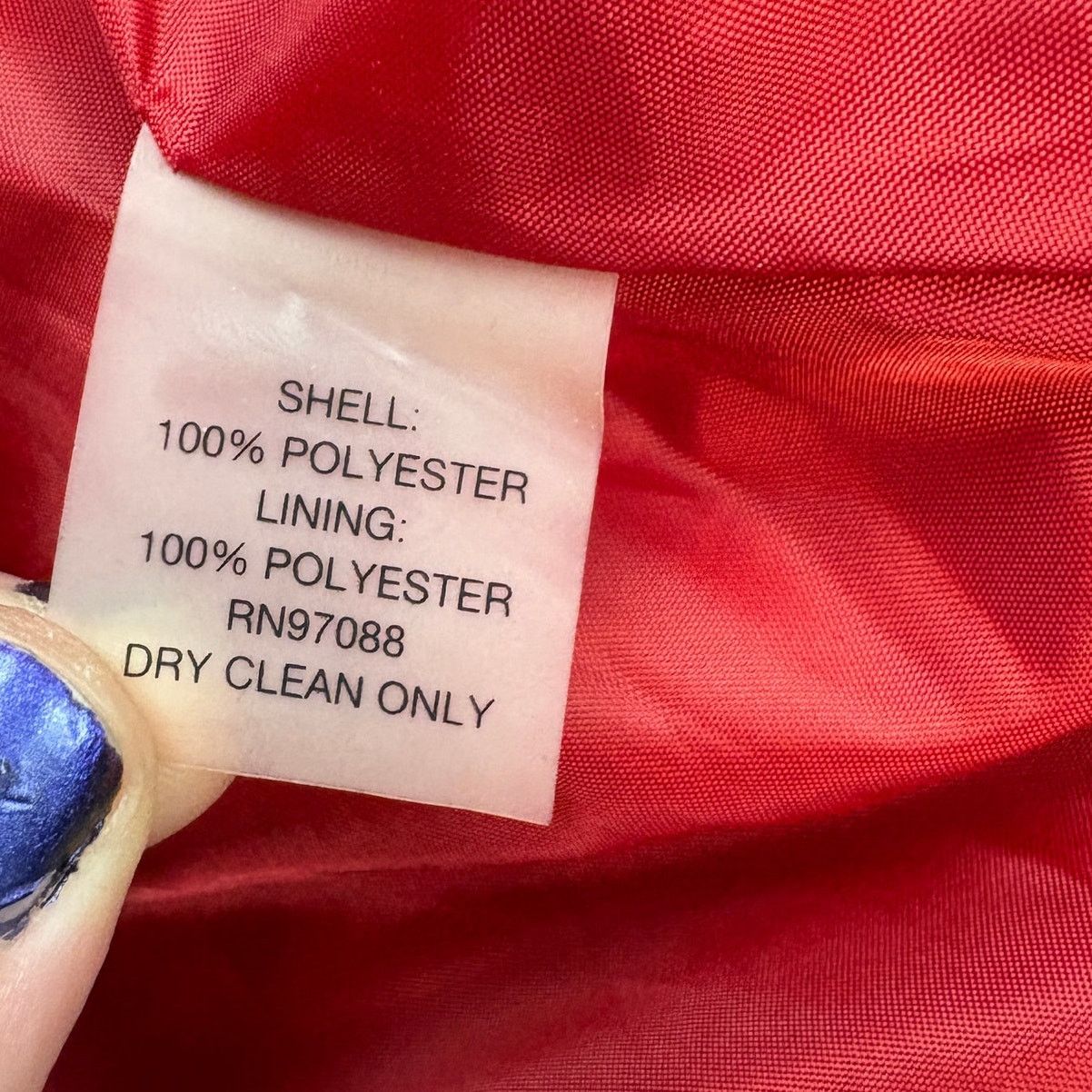 Other Delia*s Red Button Up Classic Pea Coat Size L Size L / US 10 / IT 46 - 4 Thumbnail