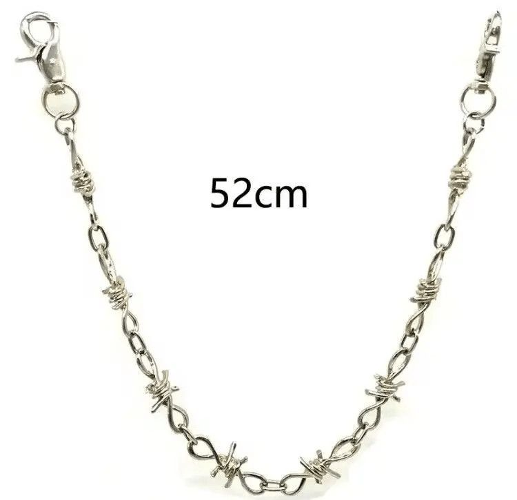 Jewelry Barb Wire Wallet Chain Size ONE SIZE - 2 Thumbnail