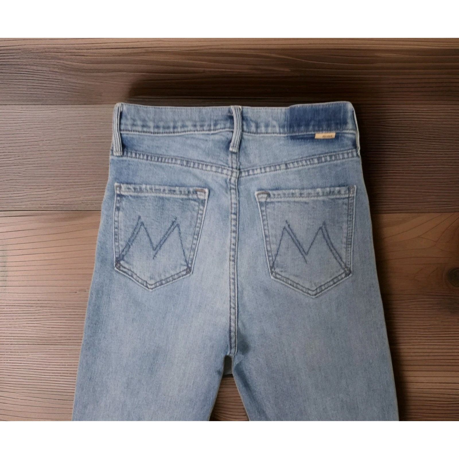 MOTHER Mother Superior High Waisted Rider Flood In Wild And Wicked Size 25" / US 0 / IT 36 - 10 Thumbnail