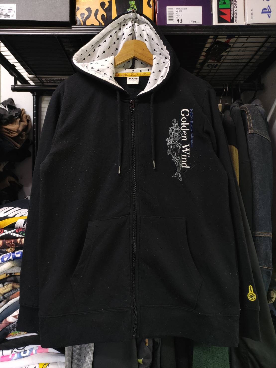 Anime Jojo's Bizarre Adventure Golden Wind Hoodie Size US L / EU 52-54 / 3 - 1 Thumbnail