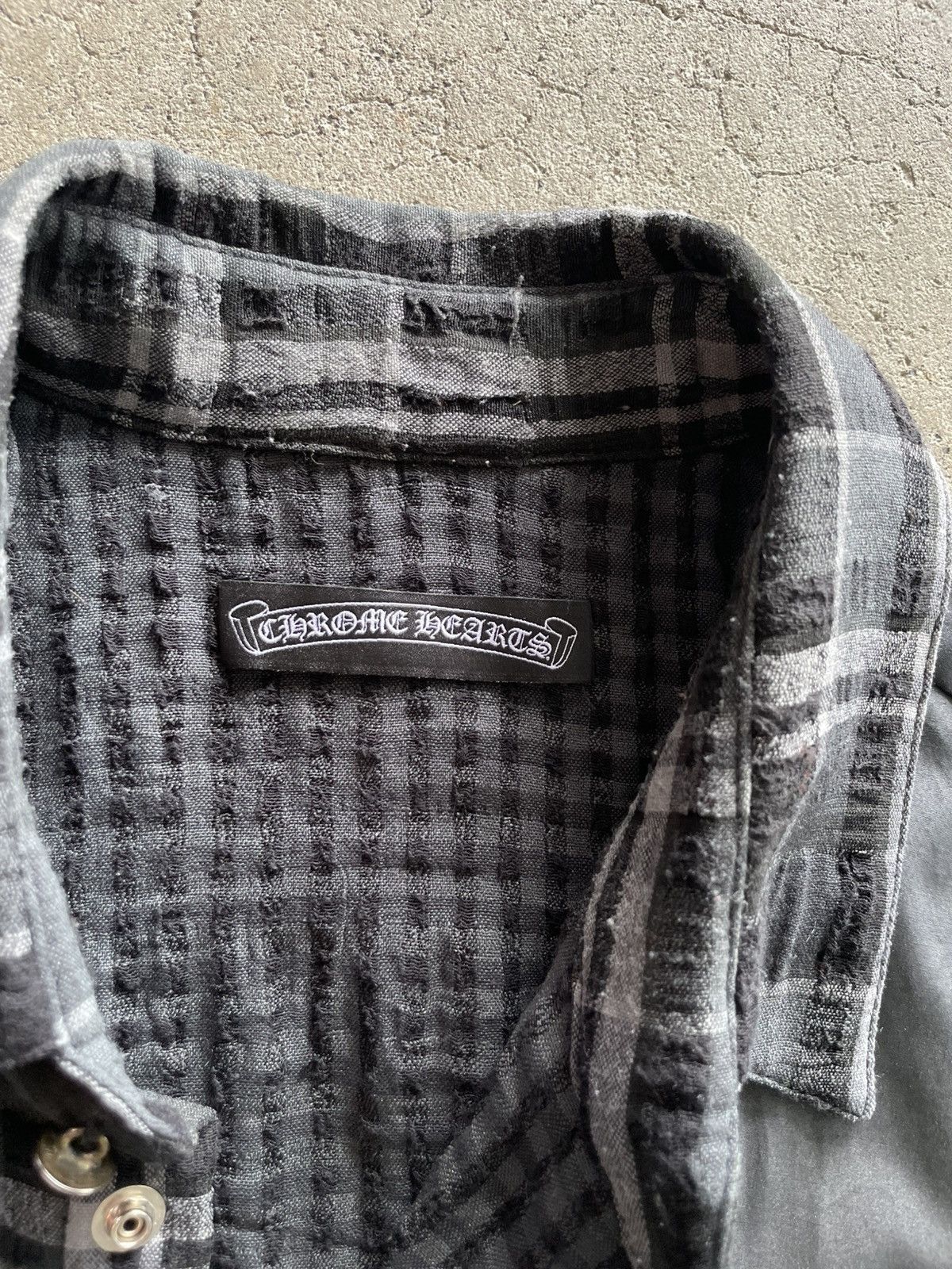Chrome Hearts Chrome Hearts Cross Patch Flannel Size US L / EU 52-54 / 3 - 13 Thumbnail