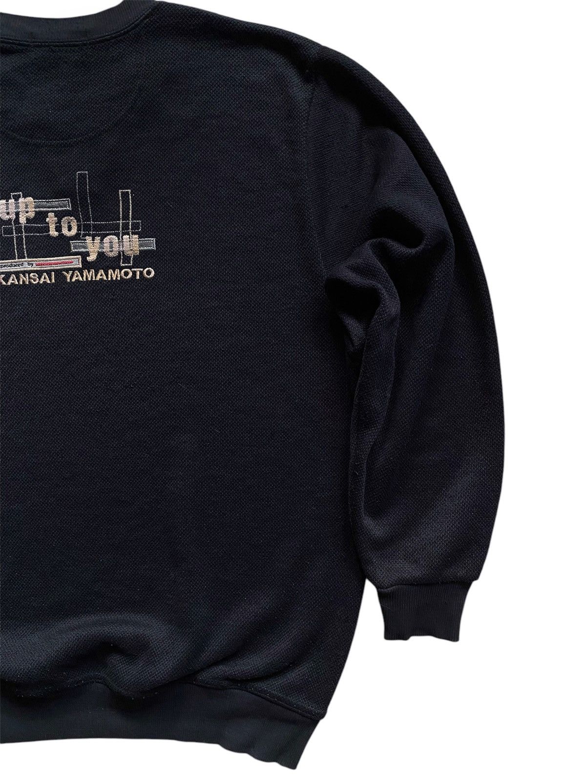 Japanese Brand × Kansai Yamamoto × Vintage Vintage Up to You Kansai Yamamoto Embroidered Logo Jumper Size US L / EU 52-54 / 3 - 6 Thumbnail