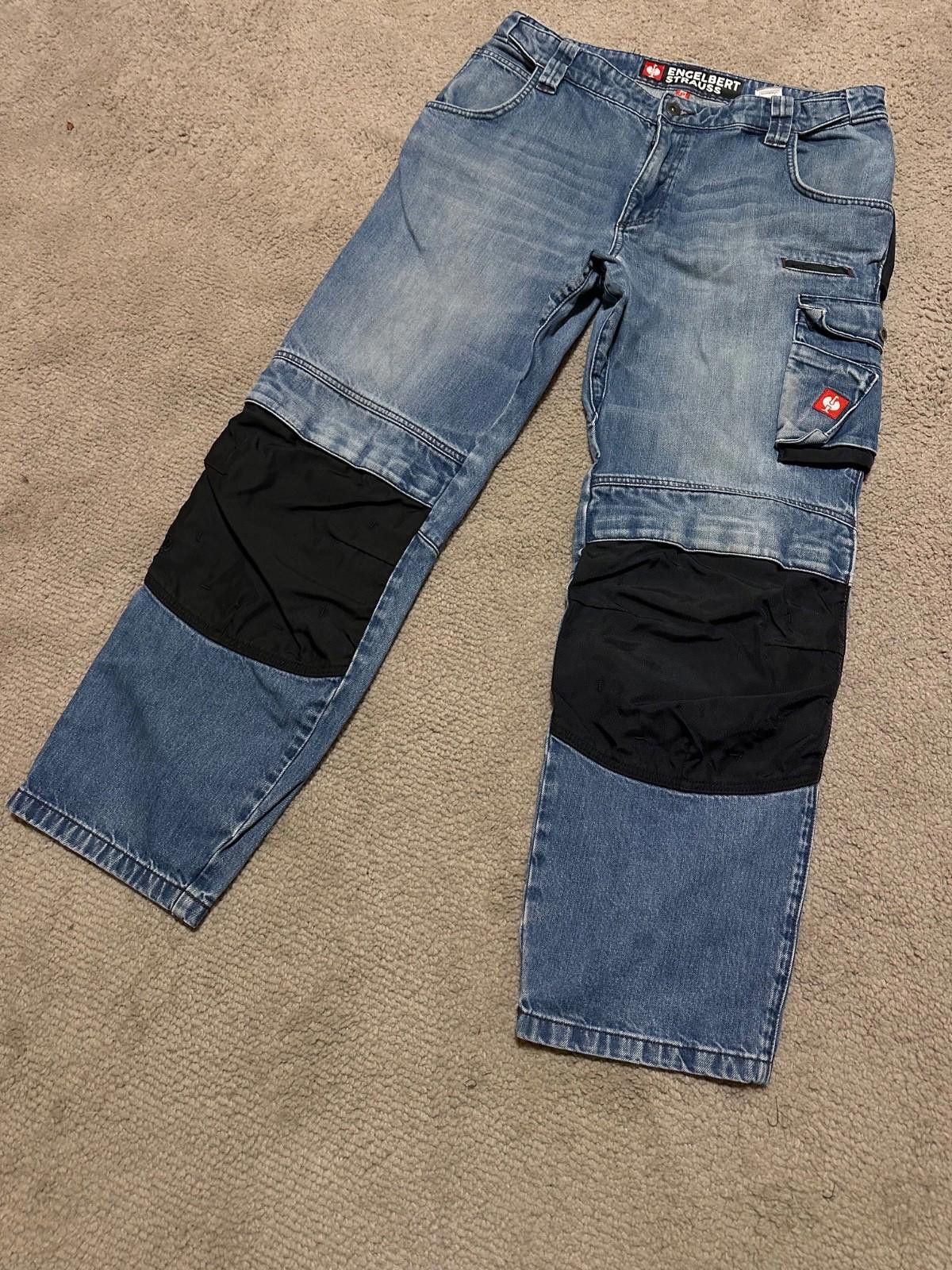 Other ENGELBERT STRAUSS Jeans Men's (EU)54 Whiskers Cargo Pockets Size US 44 / EU 60 - 2 Thumbnail