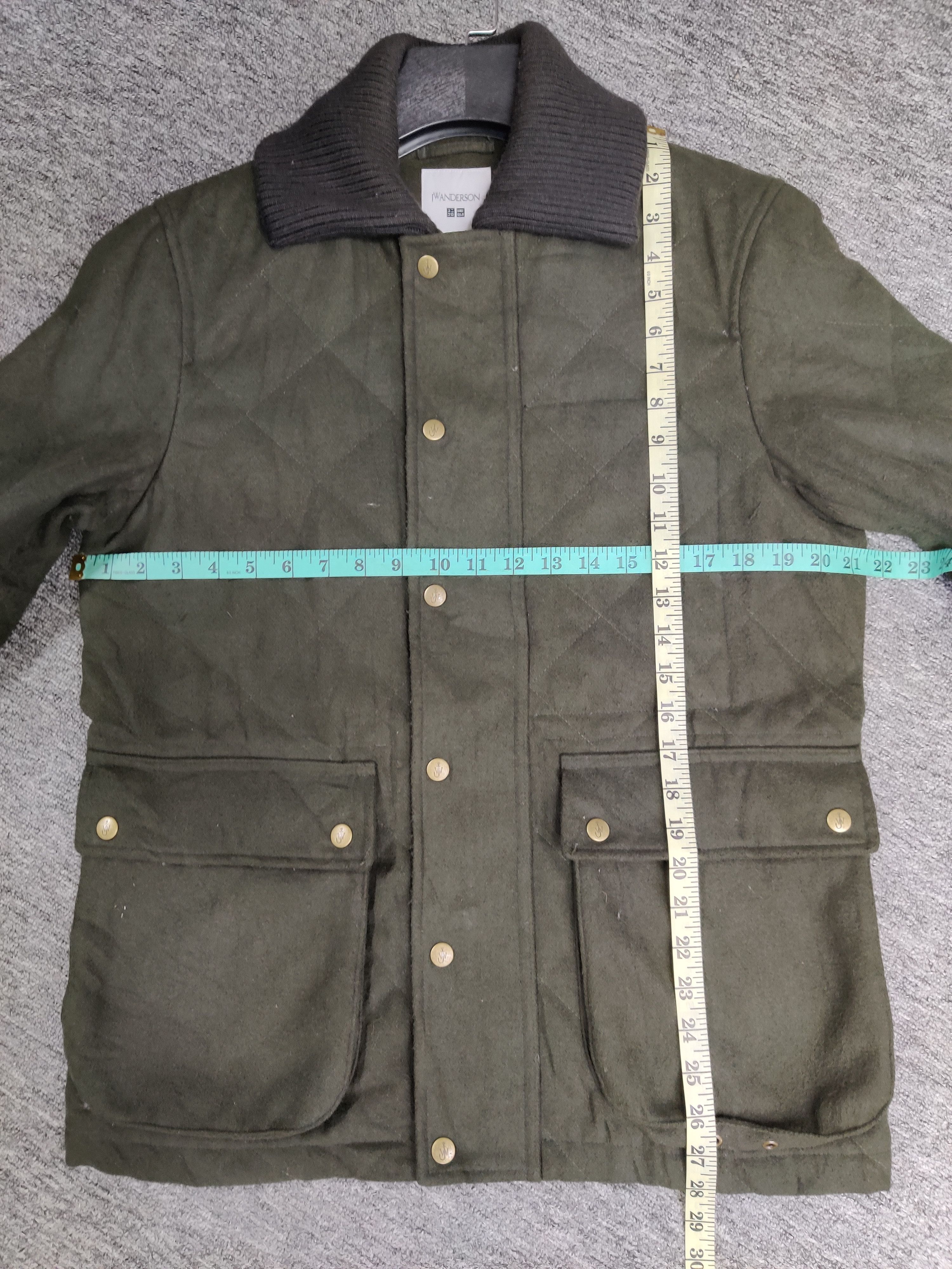 JW Anderson Nice ❗ AW17 JW Anderson Uniqlo Wool Quilted Jacket Size US M / EU 48-50 / 2 - 17 Thumbnail