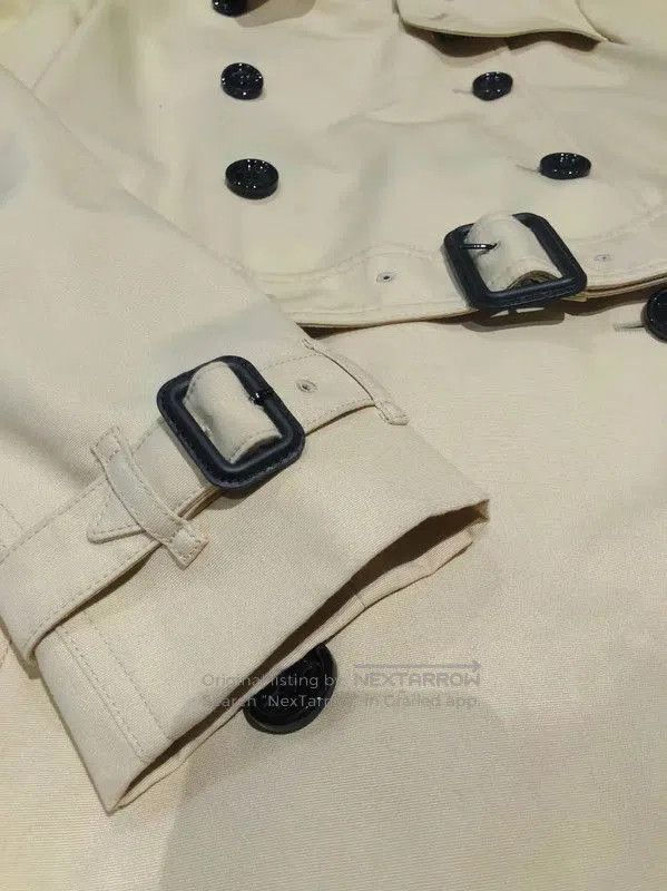 Burberry Burberry Women's Khaki Cotton Trench Coat. Size M / US 6-8 / IT 42-44 - 5 Thumbnail