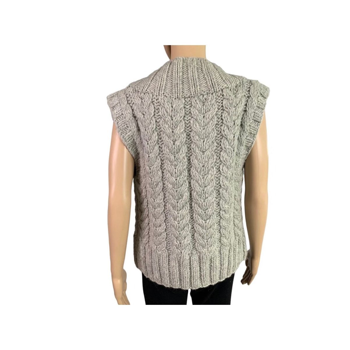 Banana Republic Banana Republic Heritage Womens Small Sweater Vest Knit Wool Size S / US 4 / IT 40 - 6 Thumbnail