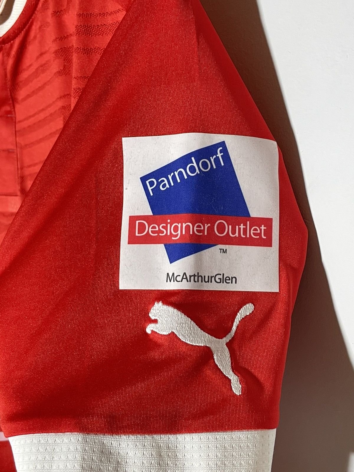 Puma #22 Salamon SC ESV Parndorf Puma Soccer Jersey Size US M / EU 48-50 / 2 - 9 Thumbnail