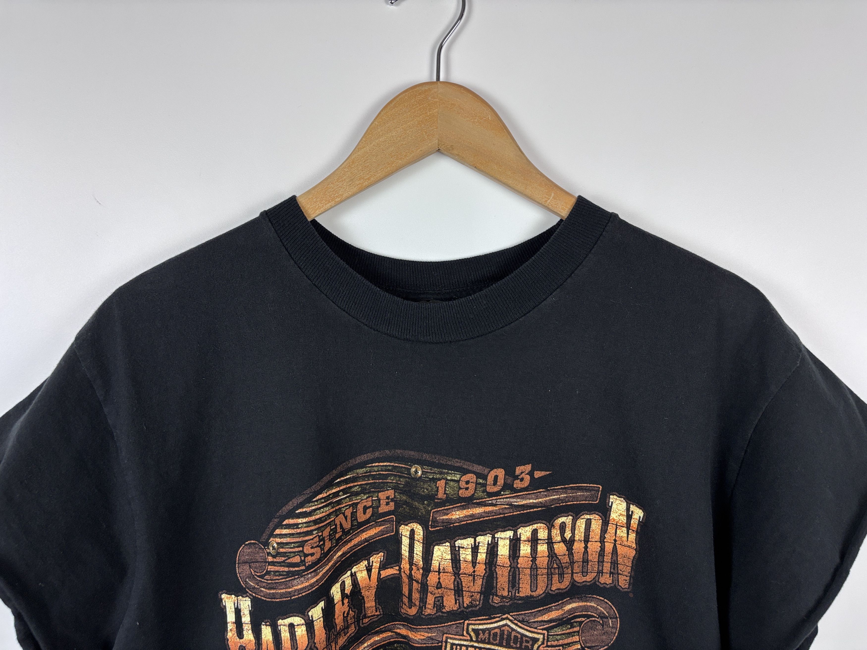 Harley Davidson × Vintage 2004 Harley Davidson West Coast Glasgow Scotland T-Shirt L Size US L / EU 52-54 / 3 - 2 Thumbnail
