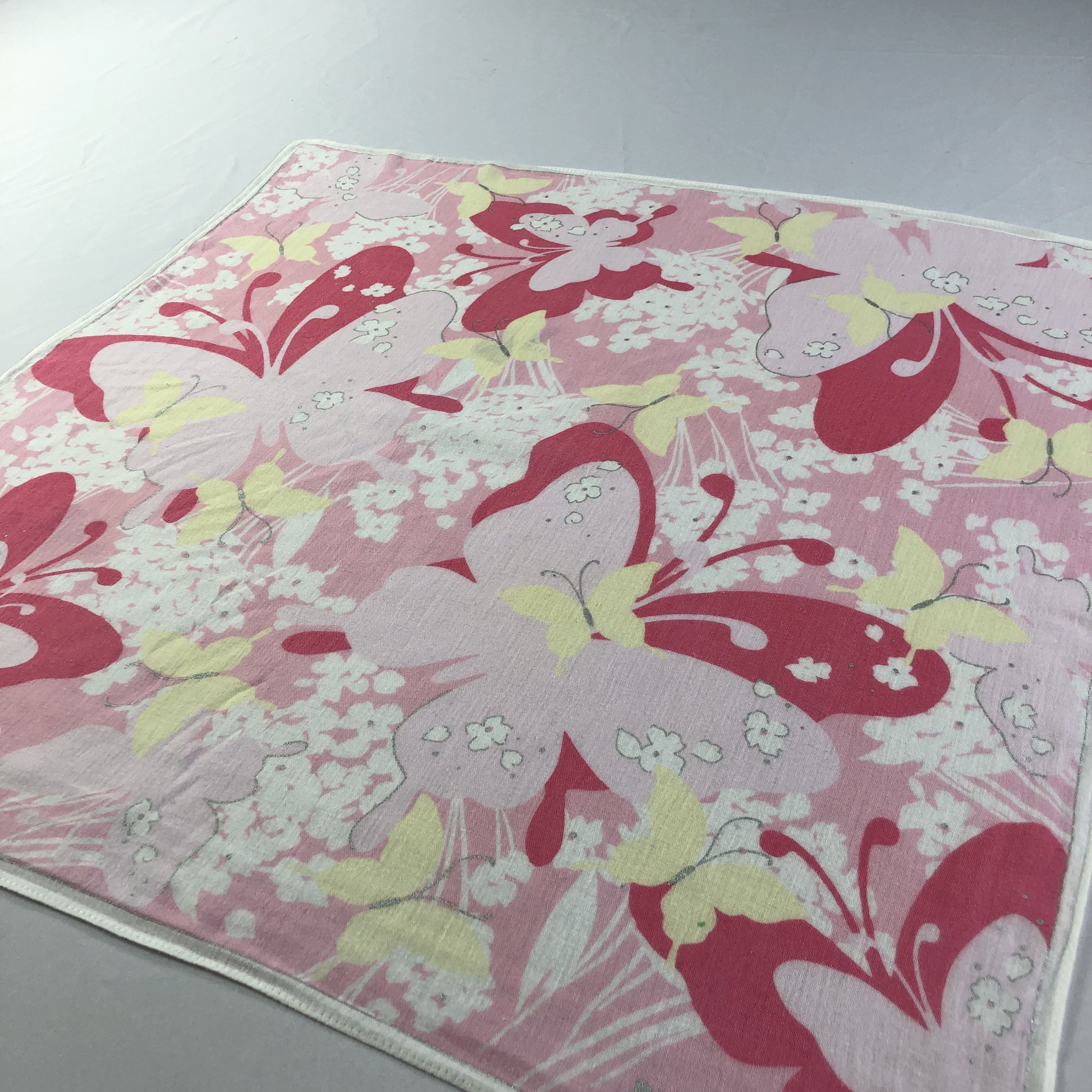 Hanae Mori Hanae Mori Handkerchief Neckerchief Bandana H1846 Size ONE SIZE - 3 Thumbnail
