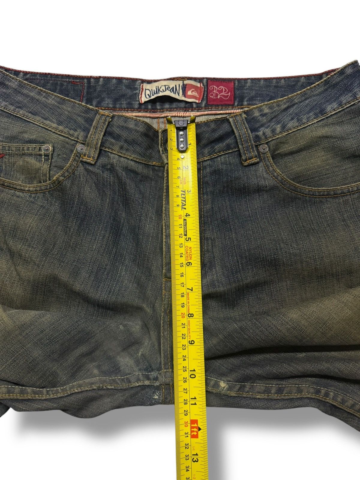 Quiksilver Vintage Y2K Quiksilver QuikJean Japanese Denim Jeans | W35 Size US 35 - 18 Thumbnail