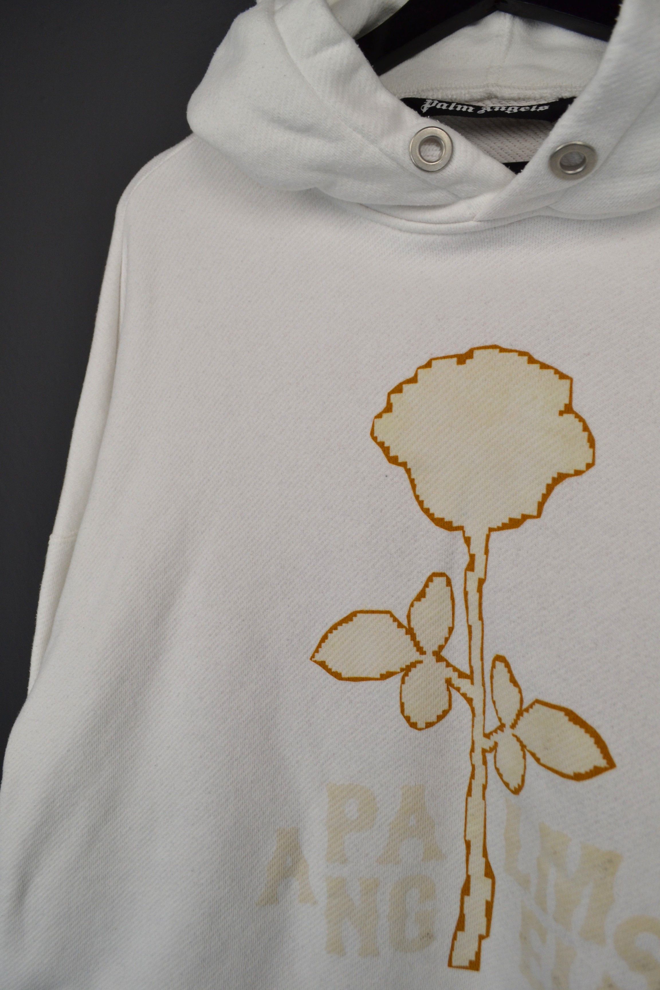 Palm Angels Palm Angels Rose Hoody XL Size US XL / EU 56 / 4 - 2 Thumbnail