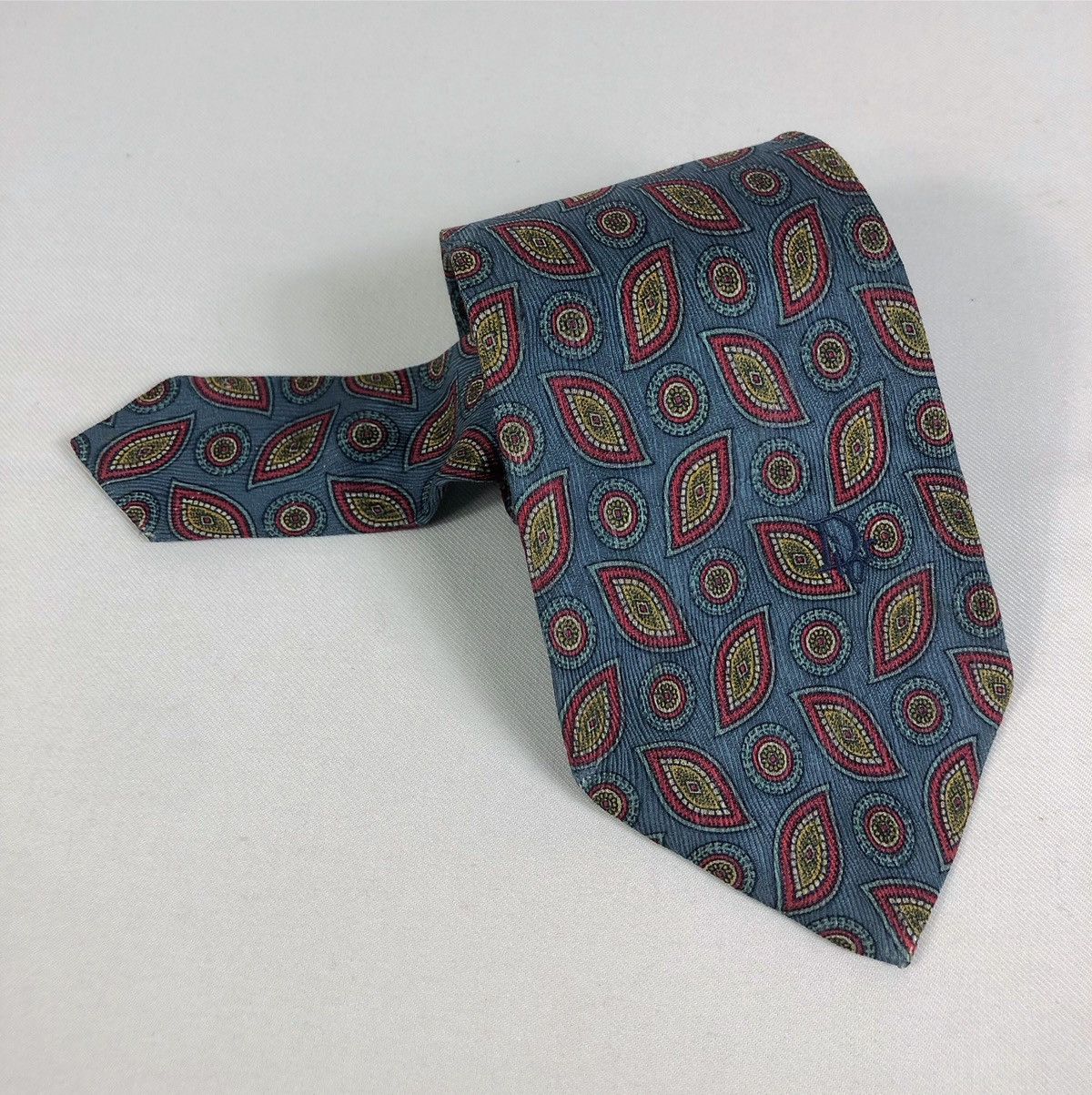 Christian Dior Monsieur Rare Vintage Christian Dior Monsieur Paisley Silk Tie Size ONE SIZE - 10 Thumbnail