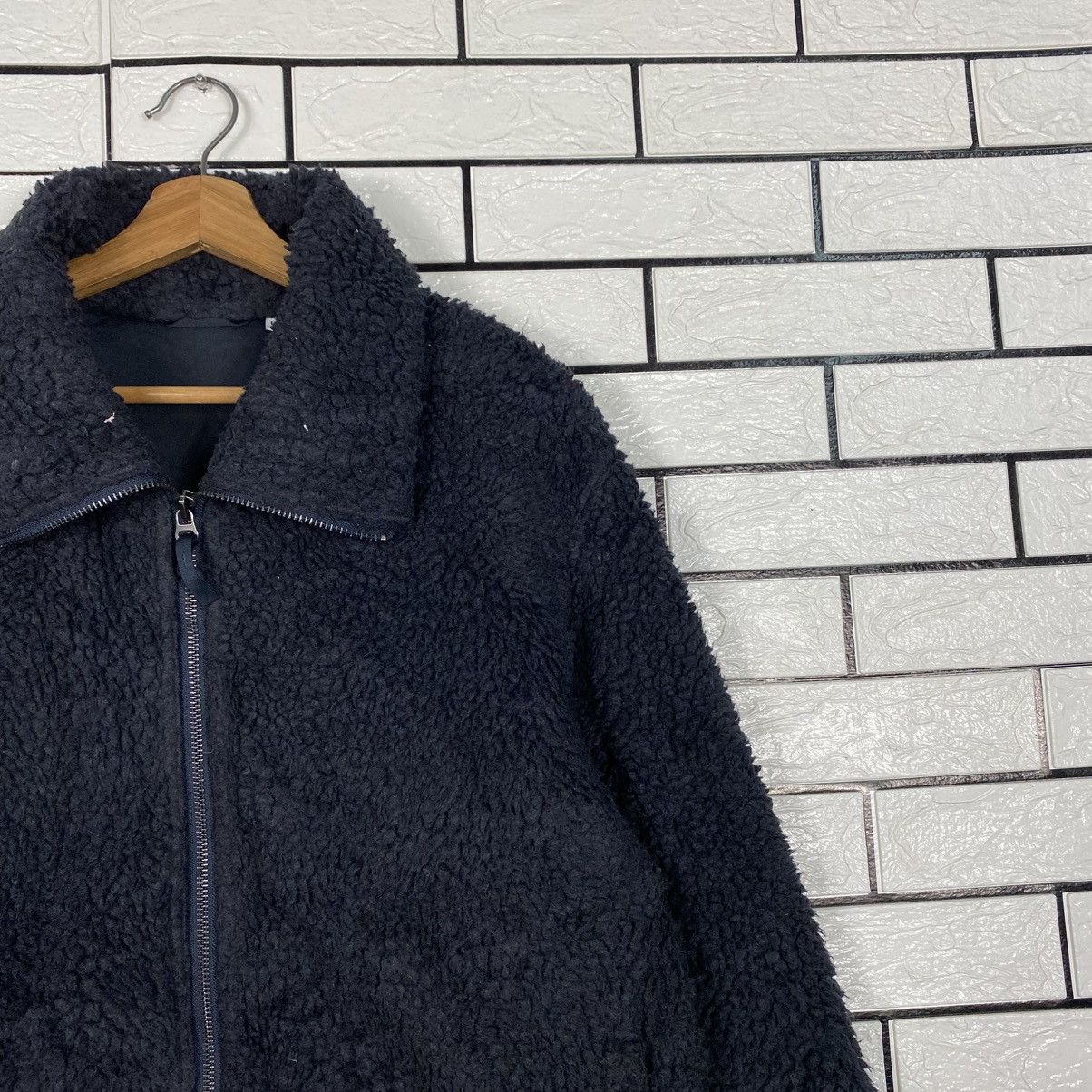 Vintage Wool Bomber Jacket High Collar Uniqlo Undercover