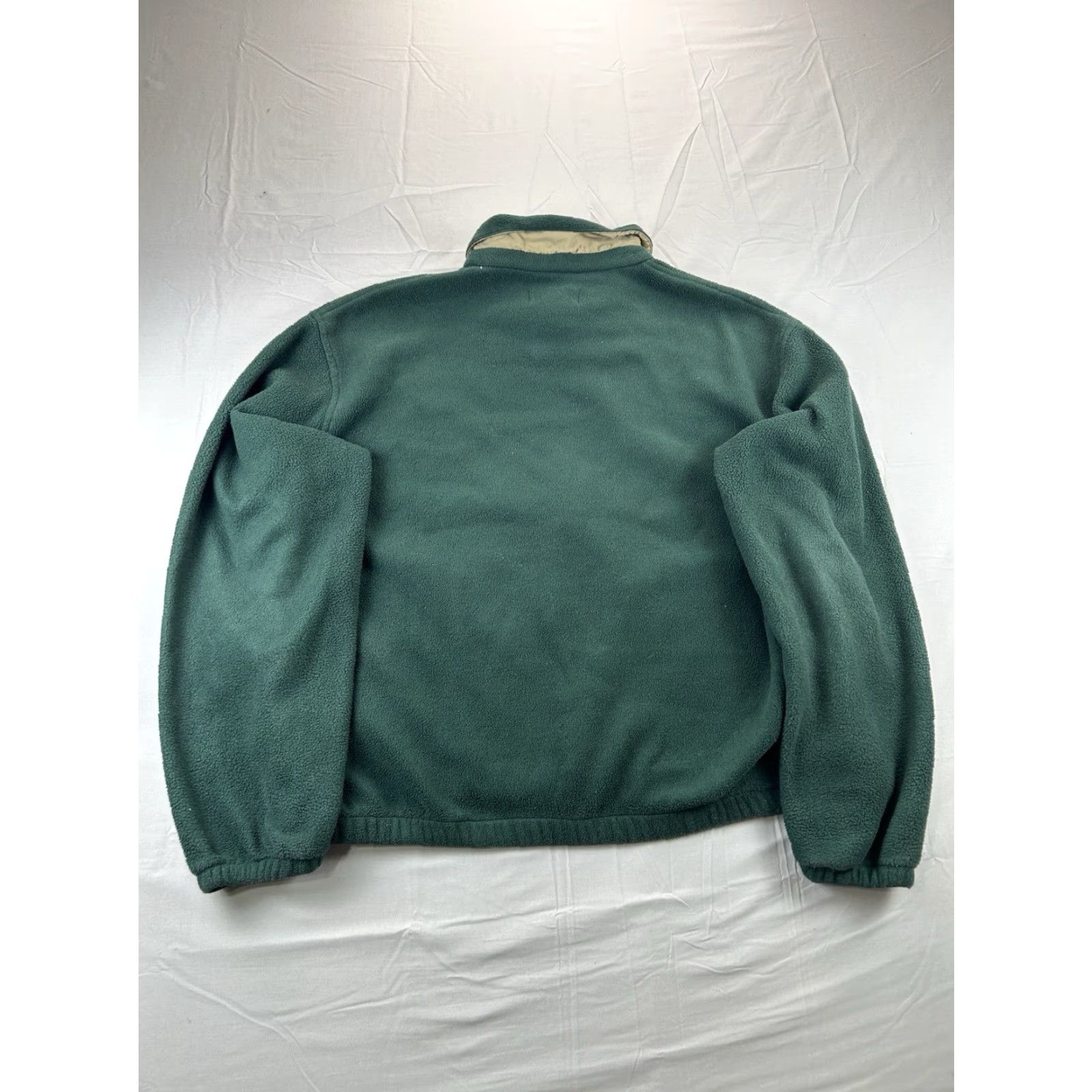 Ralph Lauren VINTAGE Ralph Lauren Jacket XL Full Zip Fleece Green 90s Bomber Chin Strap Men Size US XL / EU 56 / 4 - 2 Thumbnail